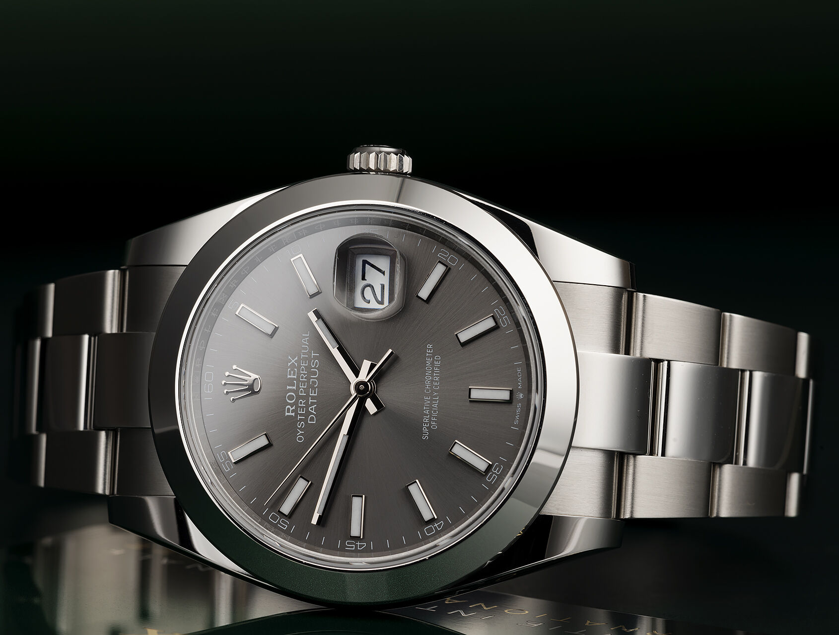 ref 126300 | 126300 - Rhodium Dial | Rolex Datejust 41