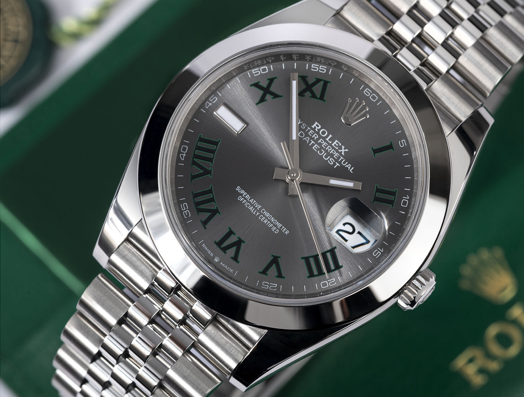 ref 126300 | 126300 - Wimbledon | Rolex Datejust 41