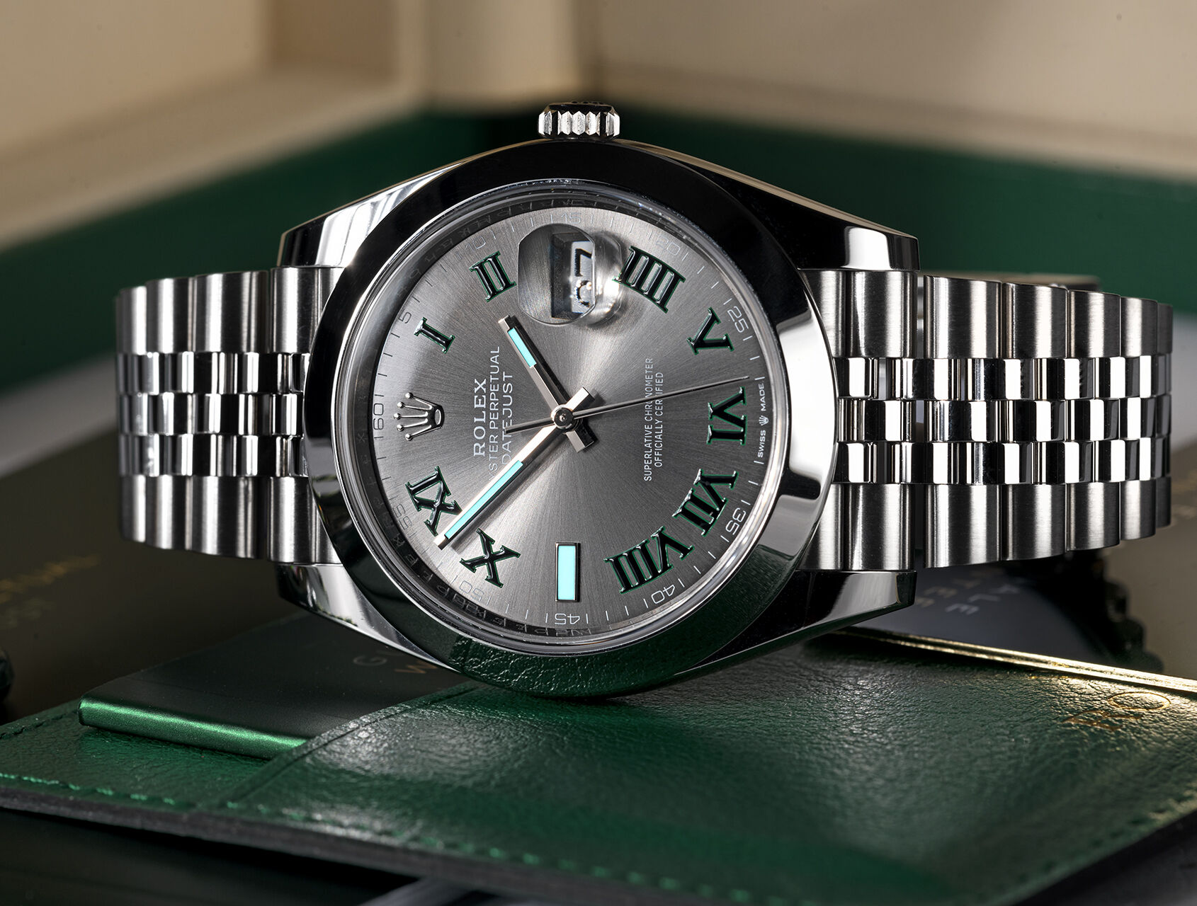 ref 126300 | 126300 - Wimbledon | Rolex Datejust 41