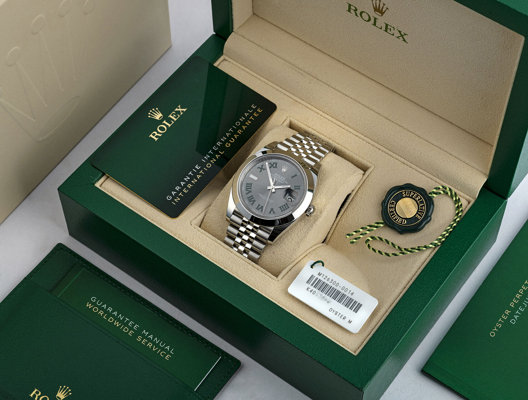 ref 126300 | 126300 - Wimbledon | Rolex Datejust 41