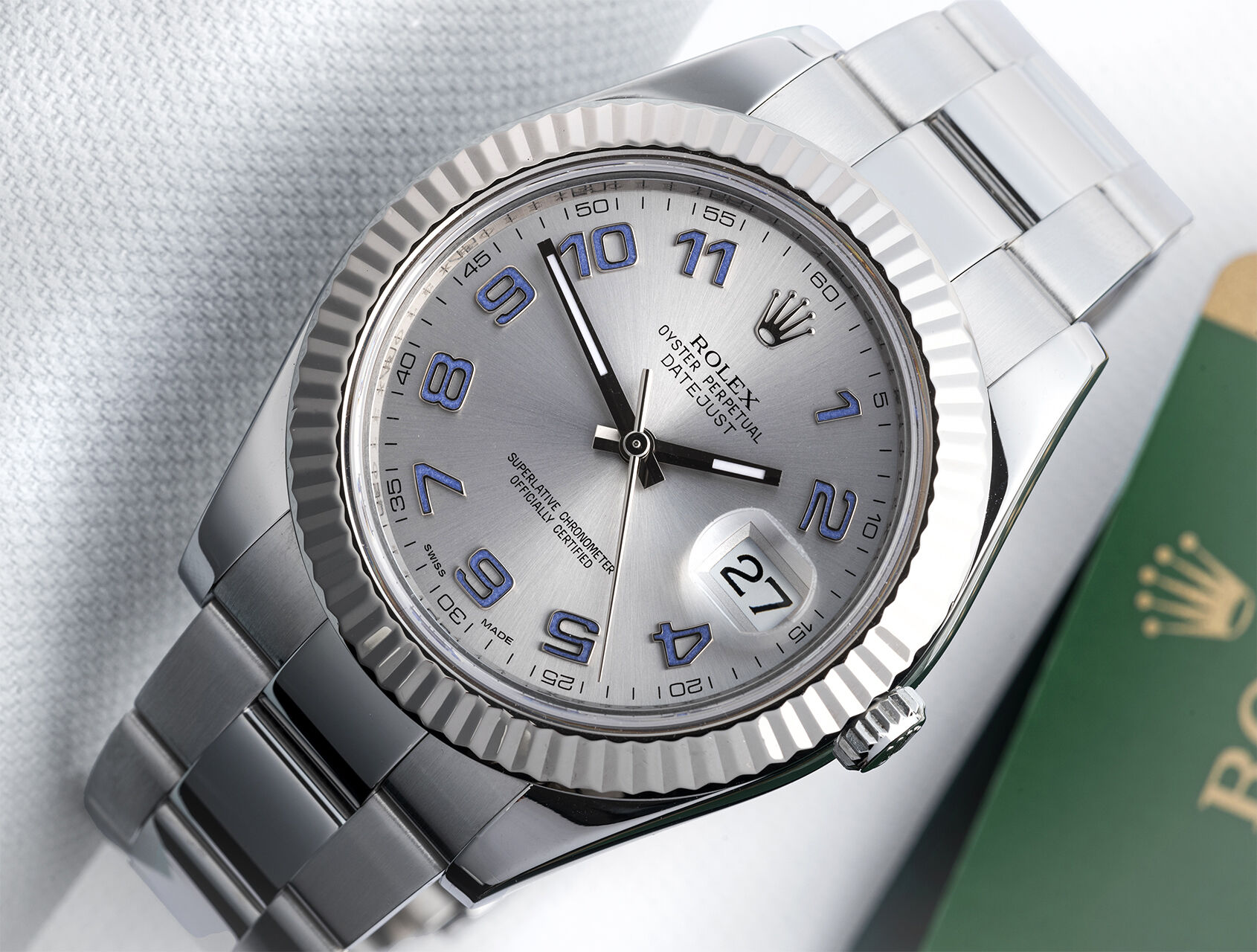 ref 116334 | 116334 - Box & Certificate | Rolex Datejust II