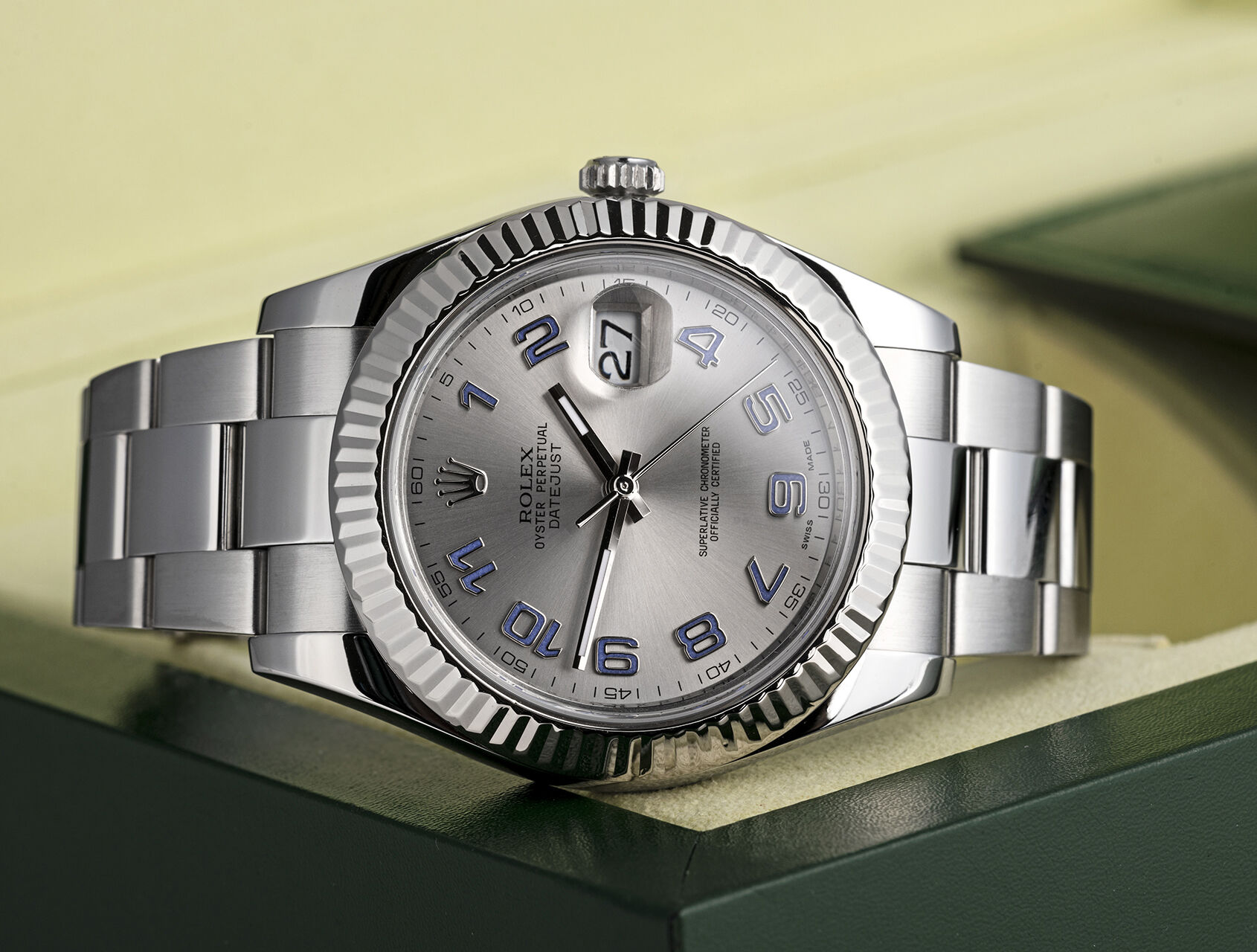 ref 116334 | 116334 - Box & Certificate | Rolex Datejust II