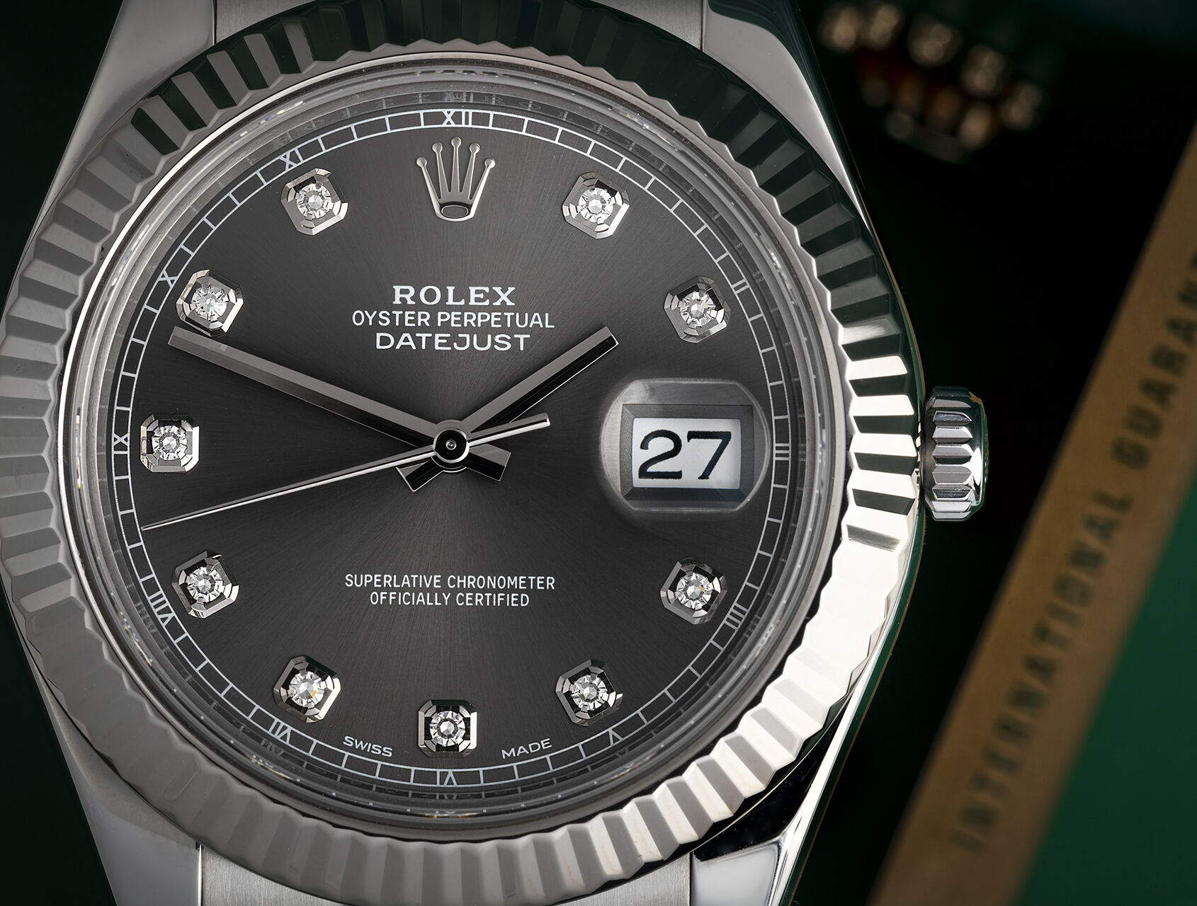 ref 116334 | 116334 - Rhodium | Rolex Datejust II