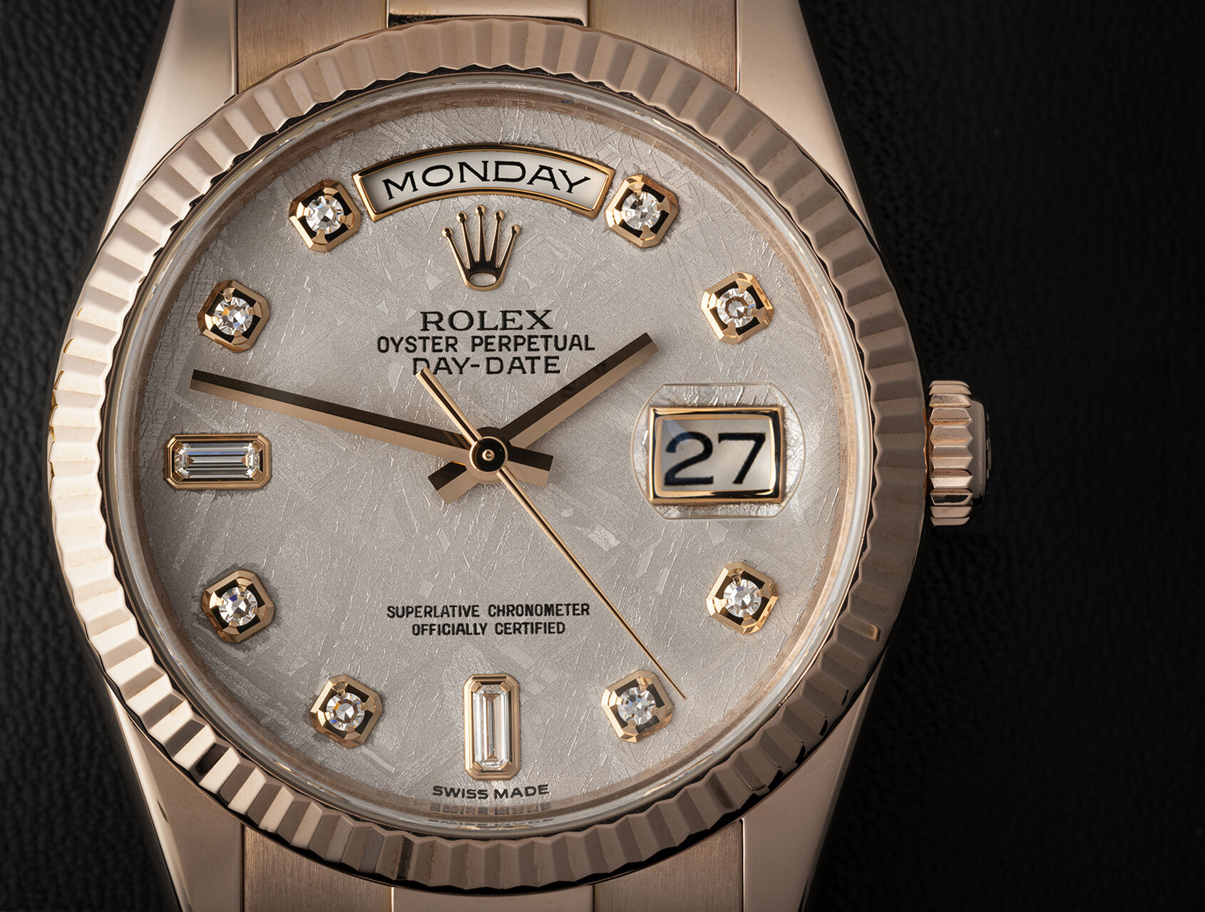 ref 118235F | 118235F - Meteorite Dial | Rolex Day-Date