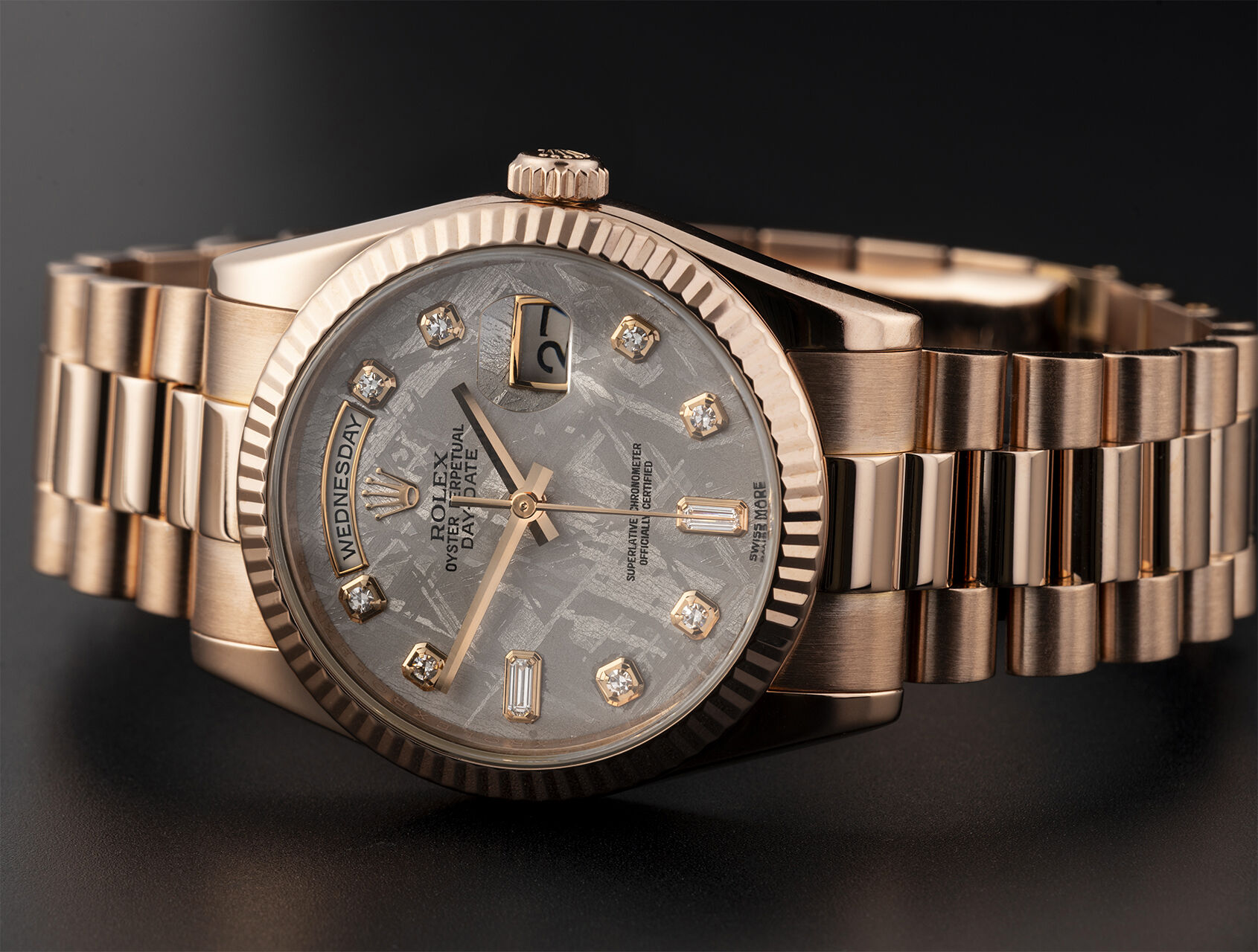 ref 118235F | 118235F - Meteorite Dial | Rolex Day-Date