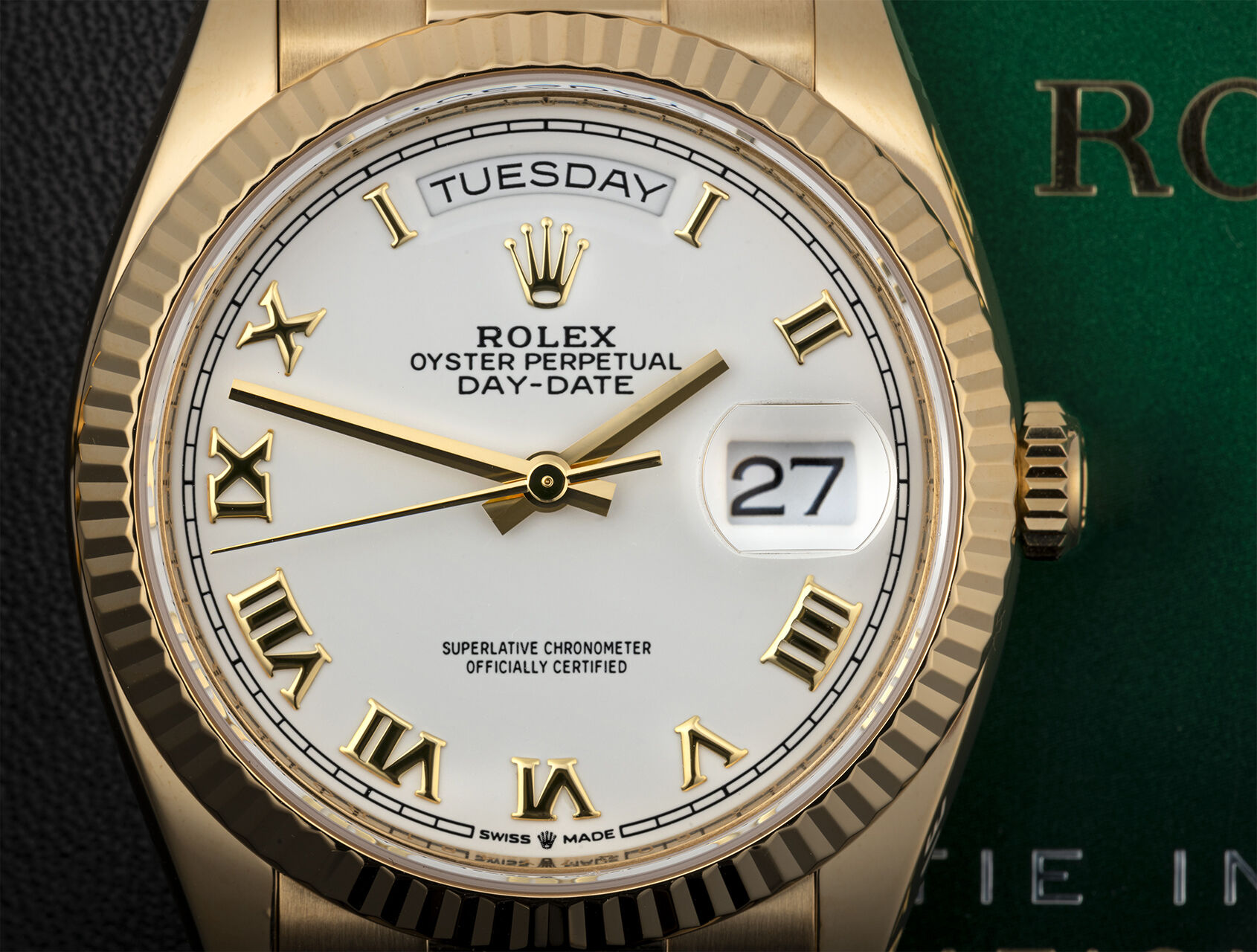 ref 128238 | 128238 - Yellow Gold | Rolex Day-Date