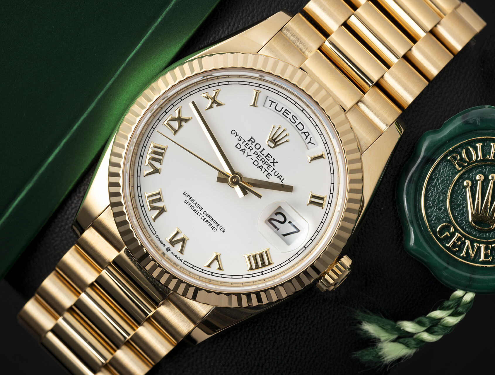 ref 128238 | 128238 - Yellow Gold | Rolex Day-Date