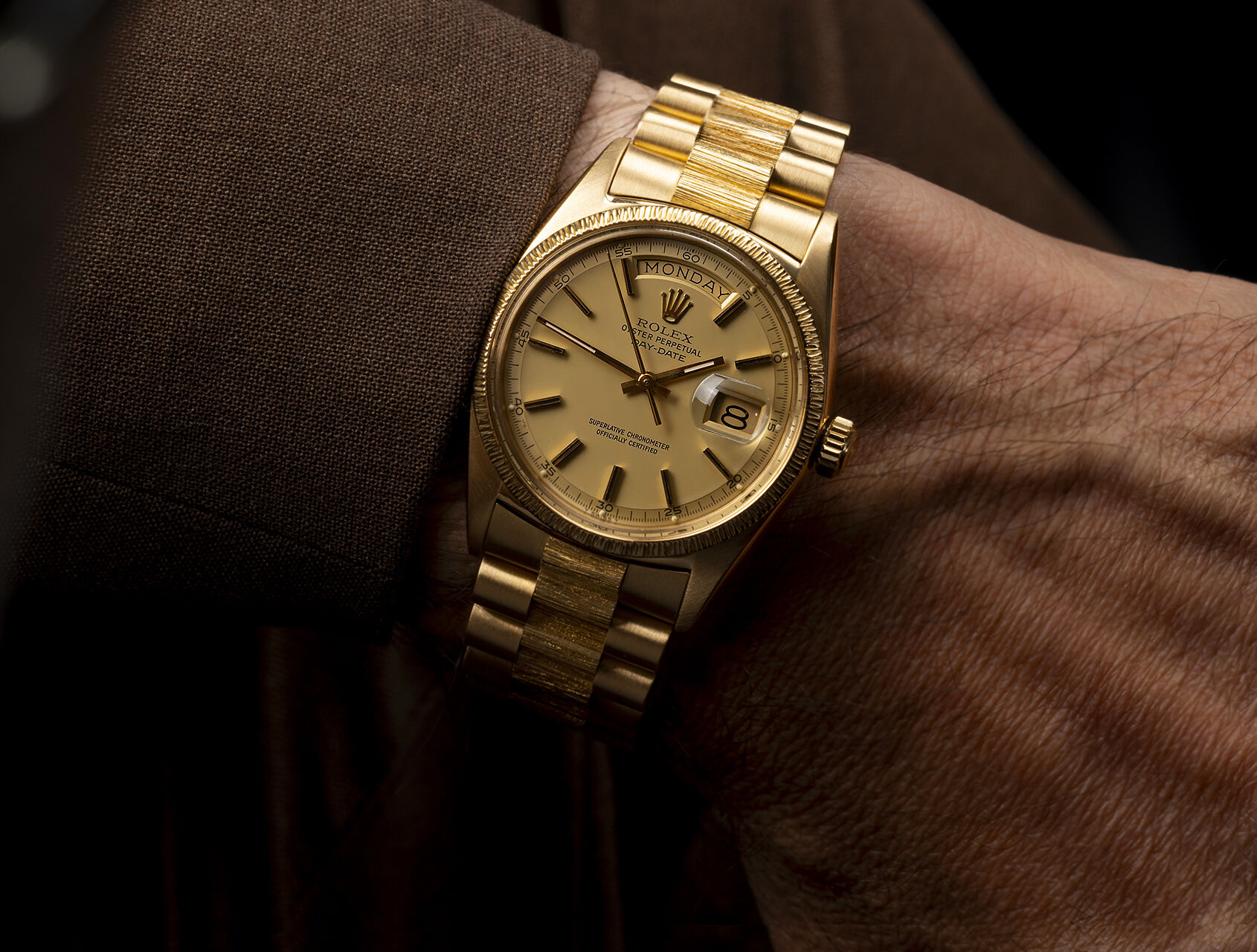 ref 1803 | 1803 - Bark Finish | Rolex Day-Date