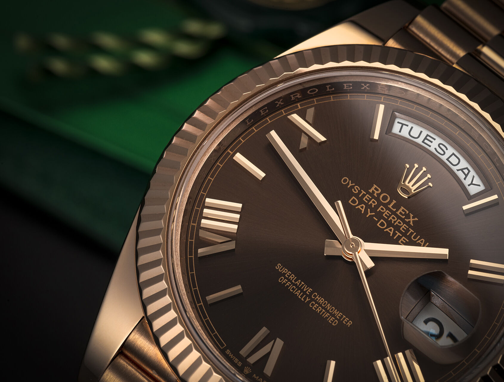 ref 228235 | 228235 - Chocolate Dial | Rolex Day-Date