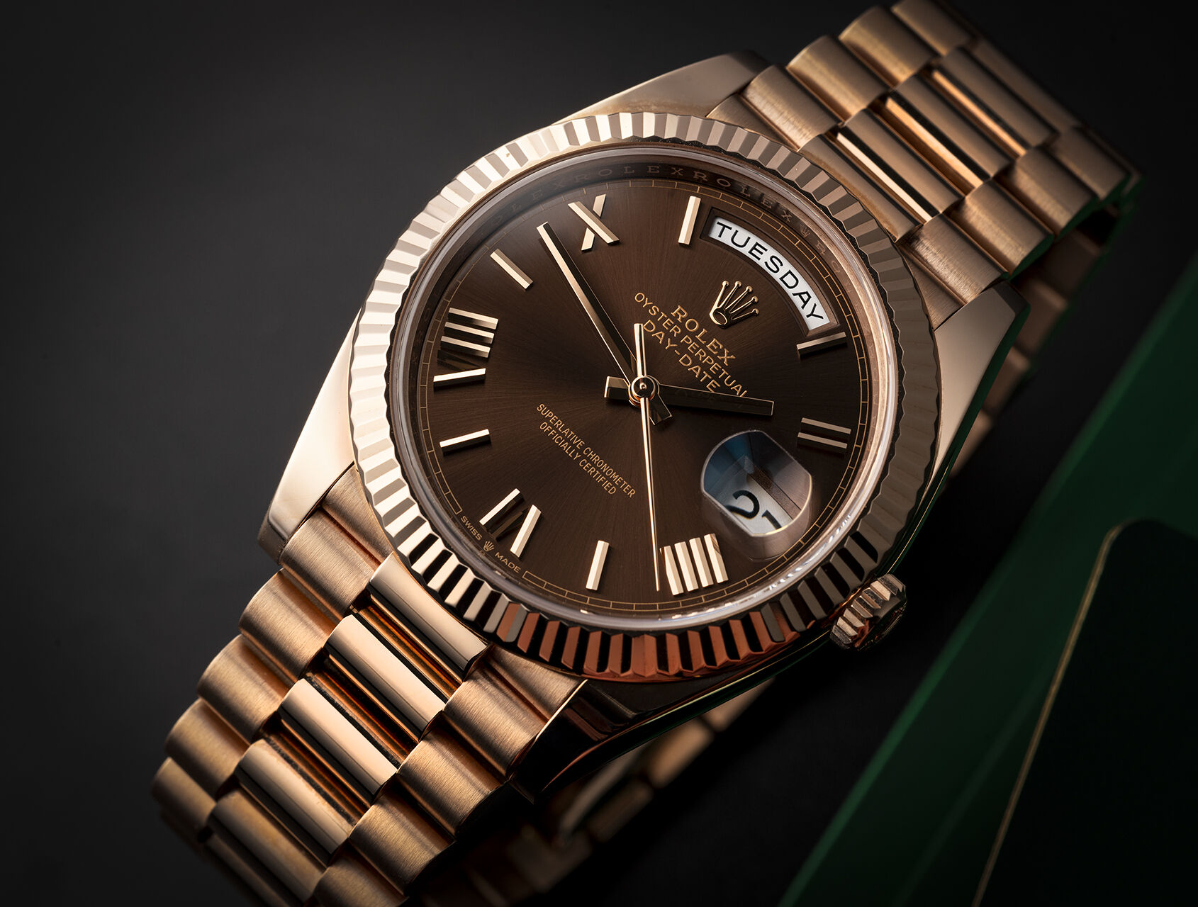 ref 228235 | 228235 - Chocolate Dial | Rolex Day-Date