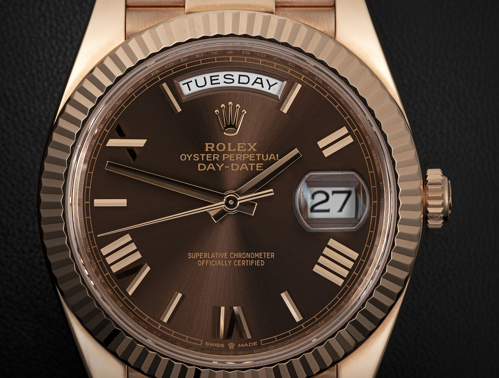 ref 228235 | 228235 - Chocolate Dial | Rolex Day-Date