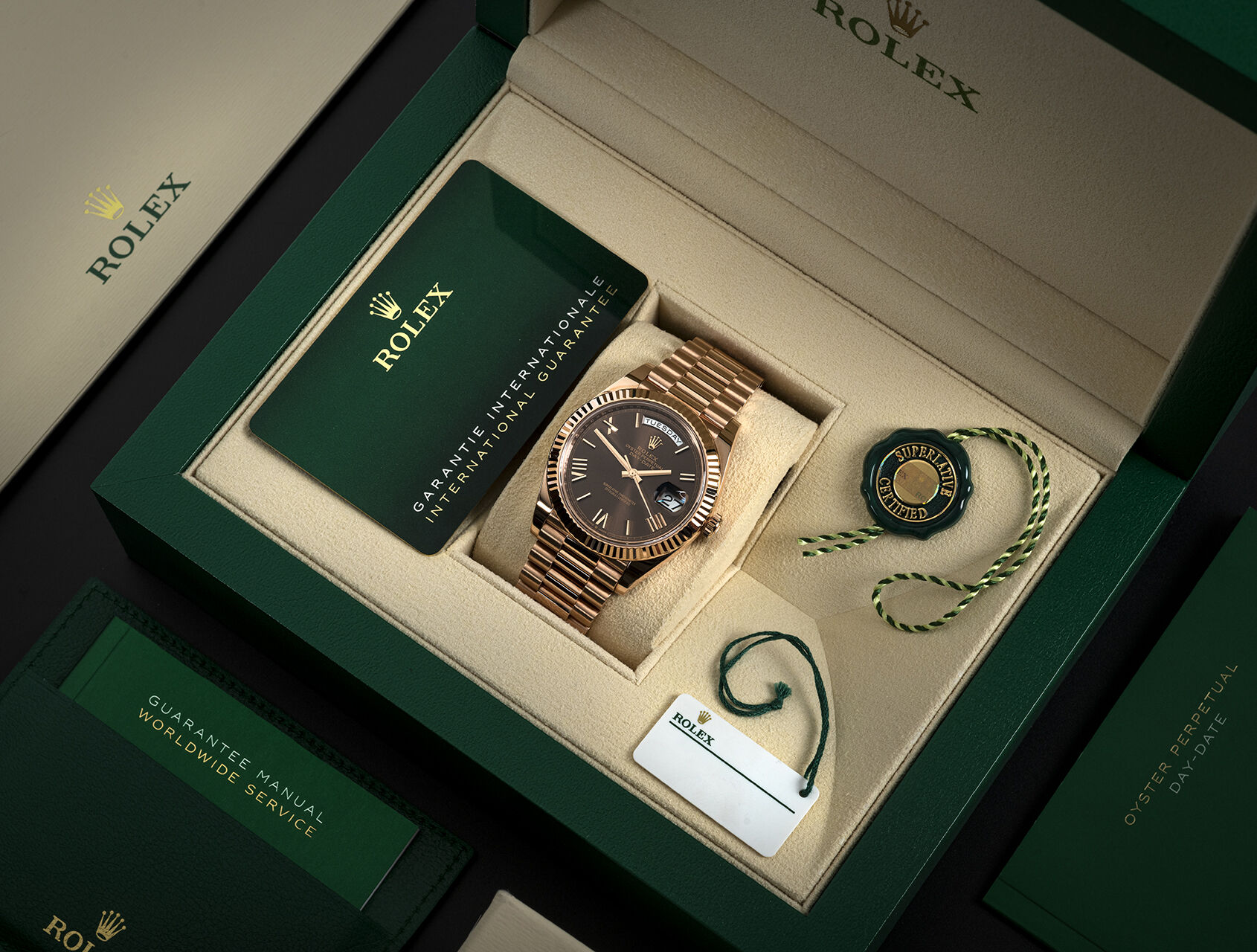 ref 228235 | 228235 - Chocolate Dial | Rolex Day-Date