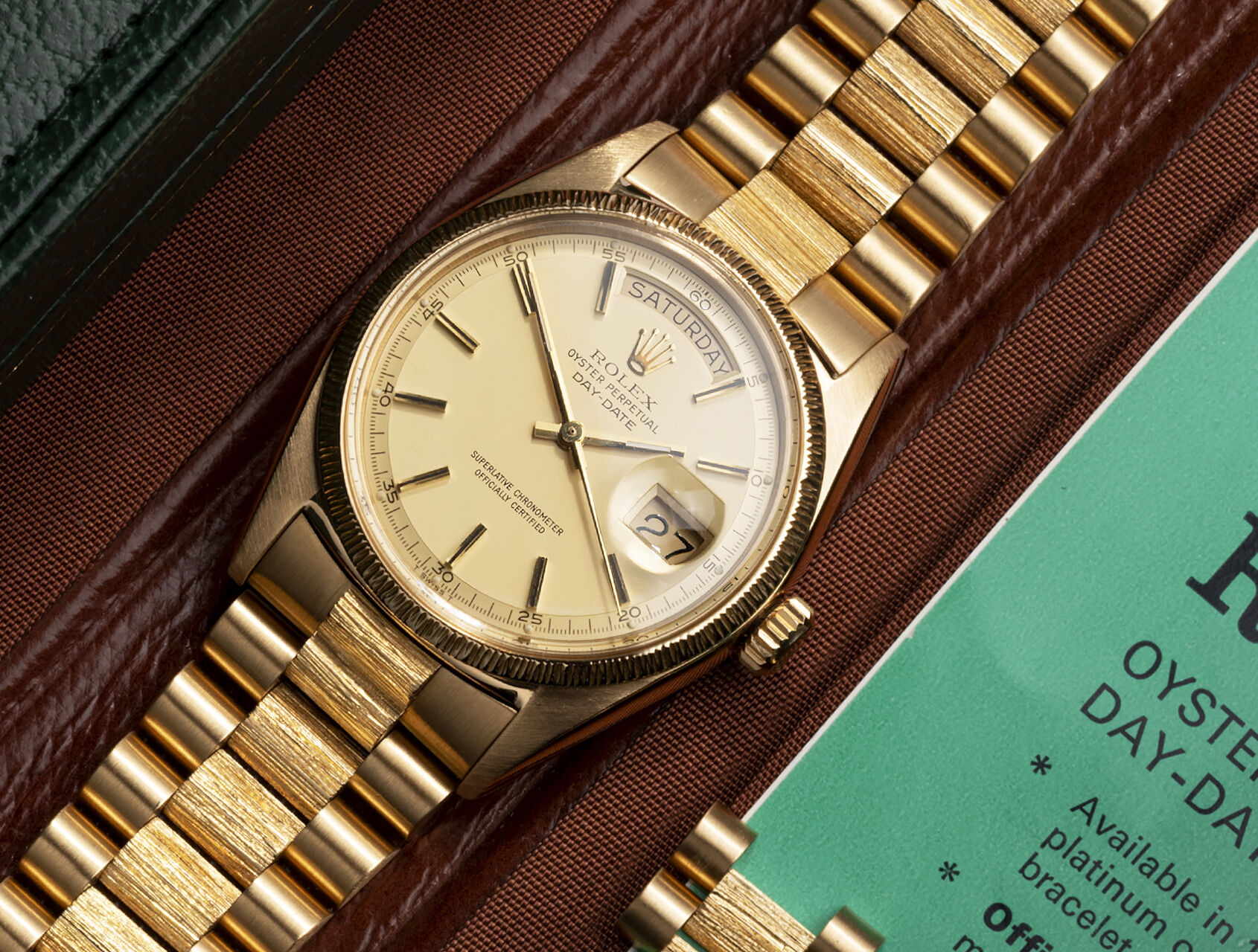 ref 1803 | 1803 - Bark Finish | Rolex Day-Date