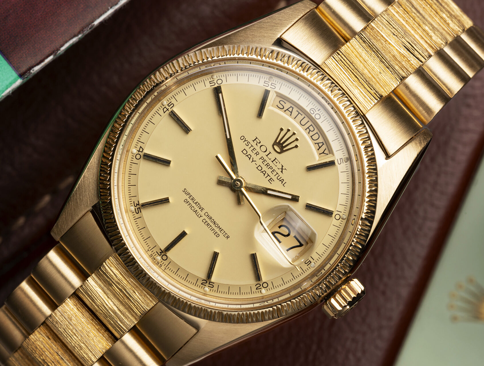 ref 1803 | 1803 - Bark Finish | Rolex Day-Date