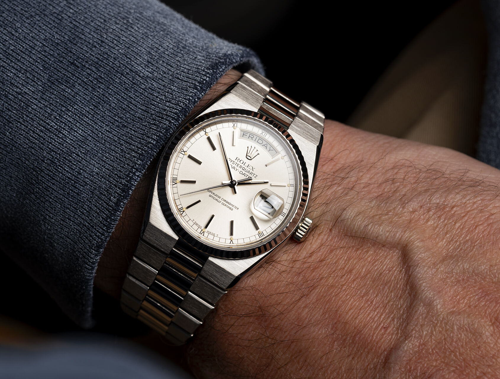 ref 19019 | 19019 - White Gold | Rolex Day-Date