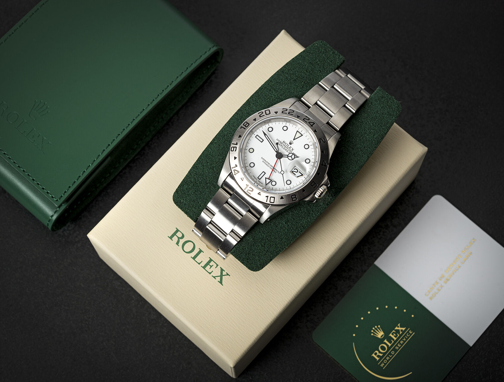 ref 16570 | 16570 - Serviced By Rolex | Rolex Explorer II