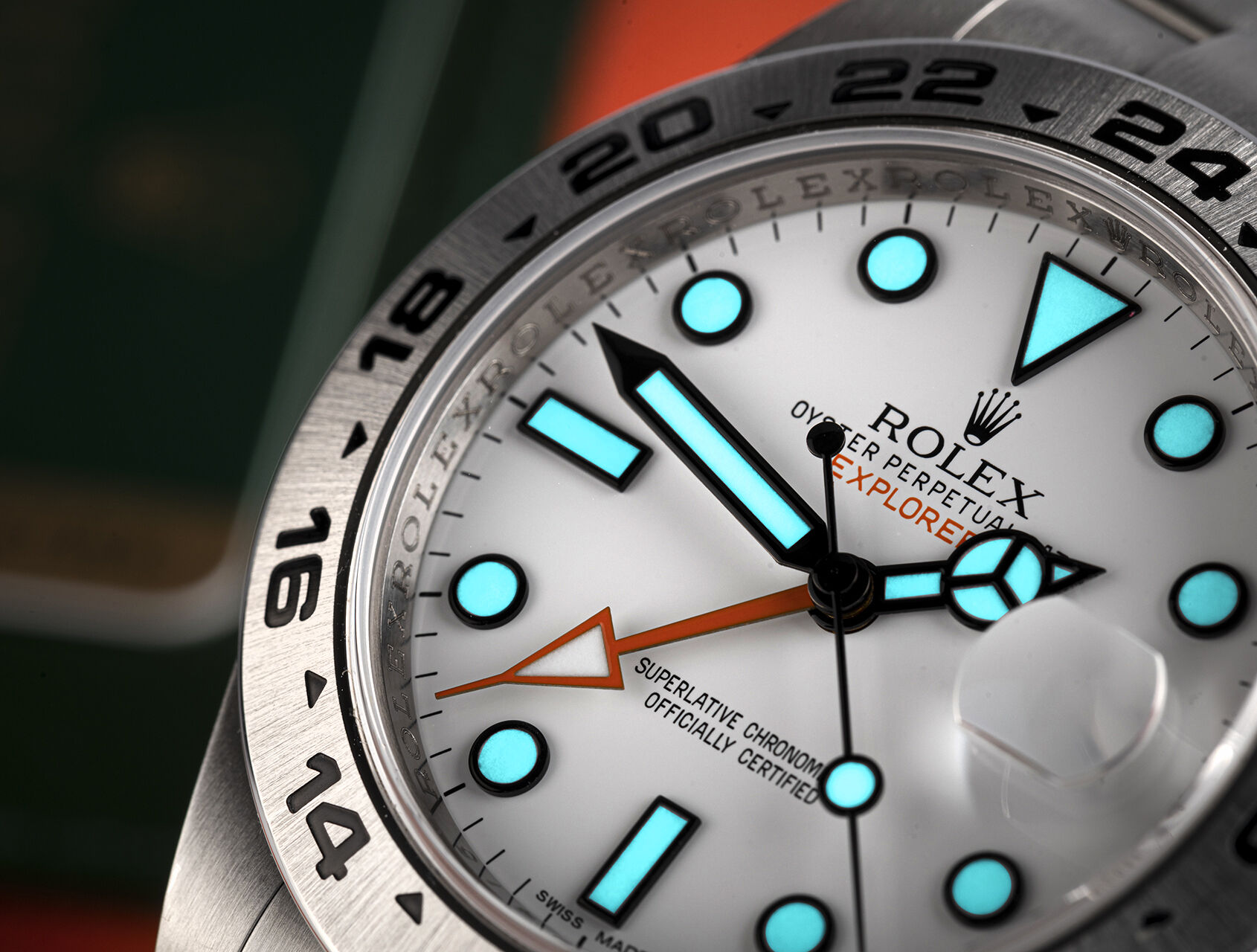 ref 216570 | - New 42mm Model 'Orange Hand' | Rolex Explorer II