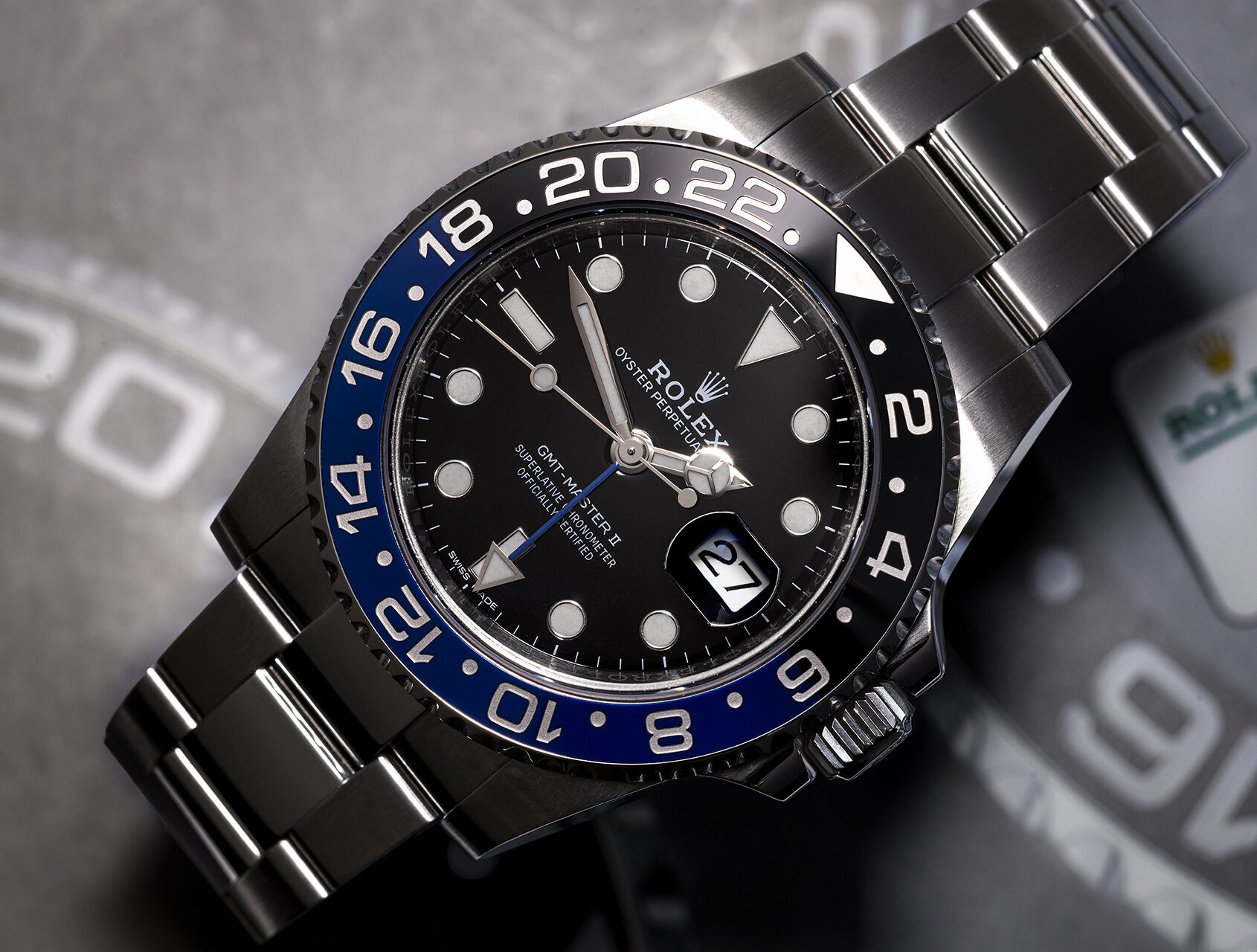 ref 116710BLNR | 116710BLNR - Batman | Rolex GMT-Master II