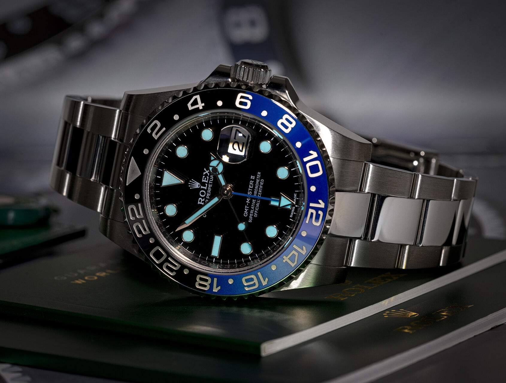 ref 116710BLNR | 116710BLNR - Batman | Rolex GMT-Master II