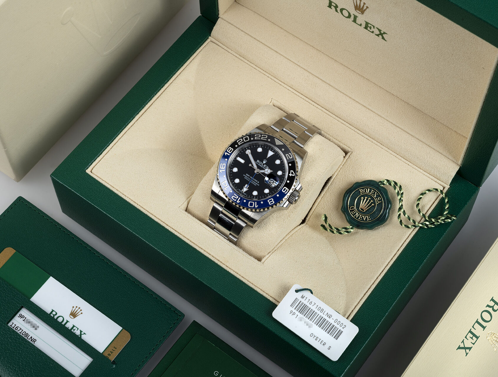 ref 116710BLNR | 116710BLNR - Batman | Rolex GMT-Master II