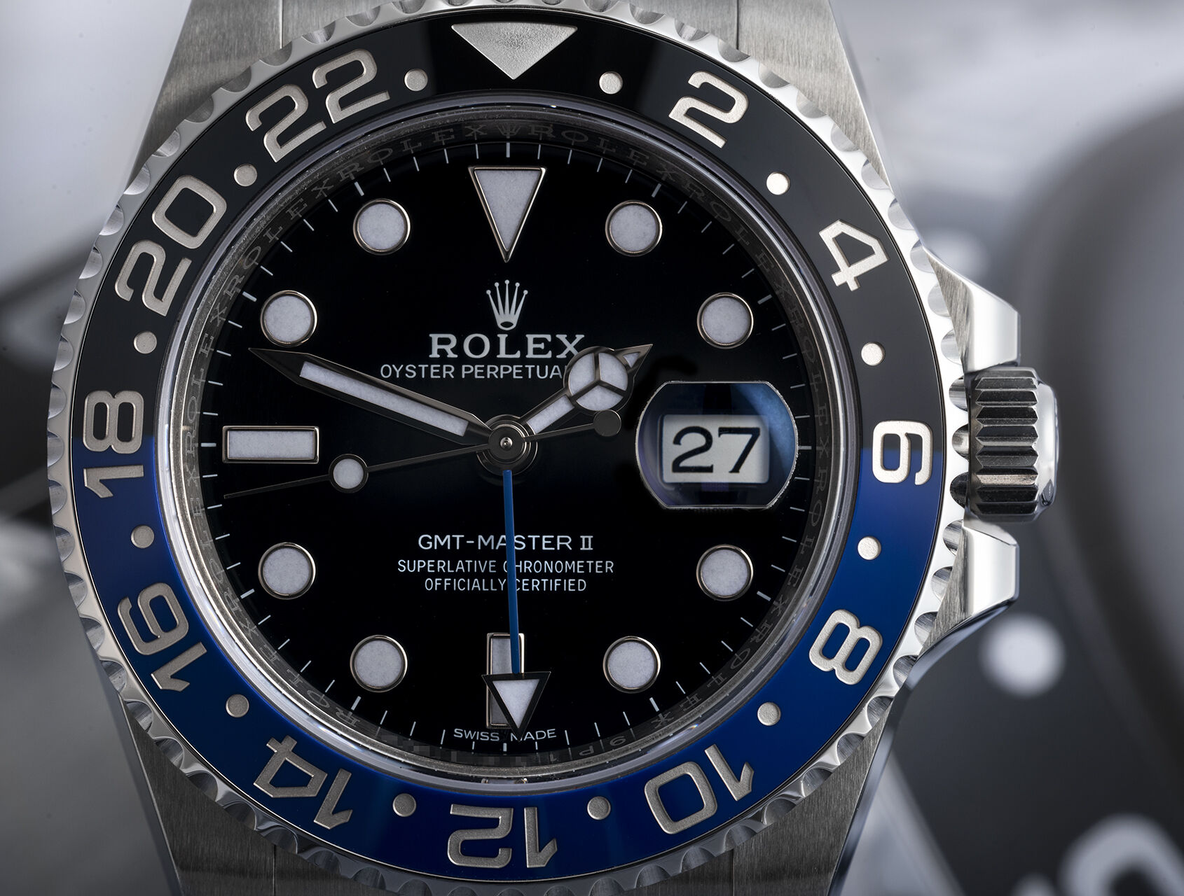 ref 116710BLNR | 116710BLNR - Batman | Rolex GMT-Master II