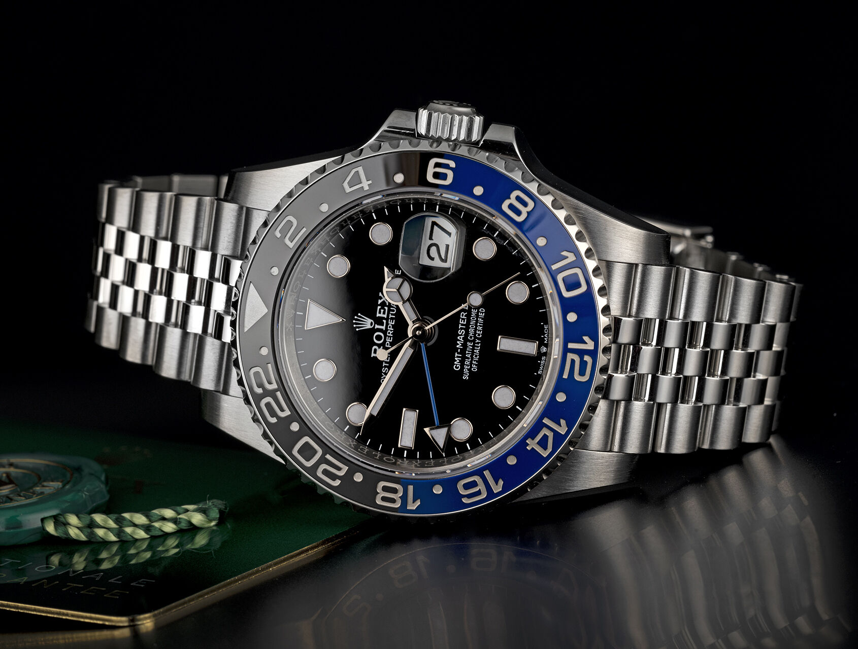 ref 126710BLNR | 126710BLNR - Batgirl | Rolex GMT-Master II