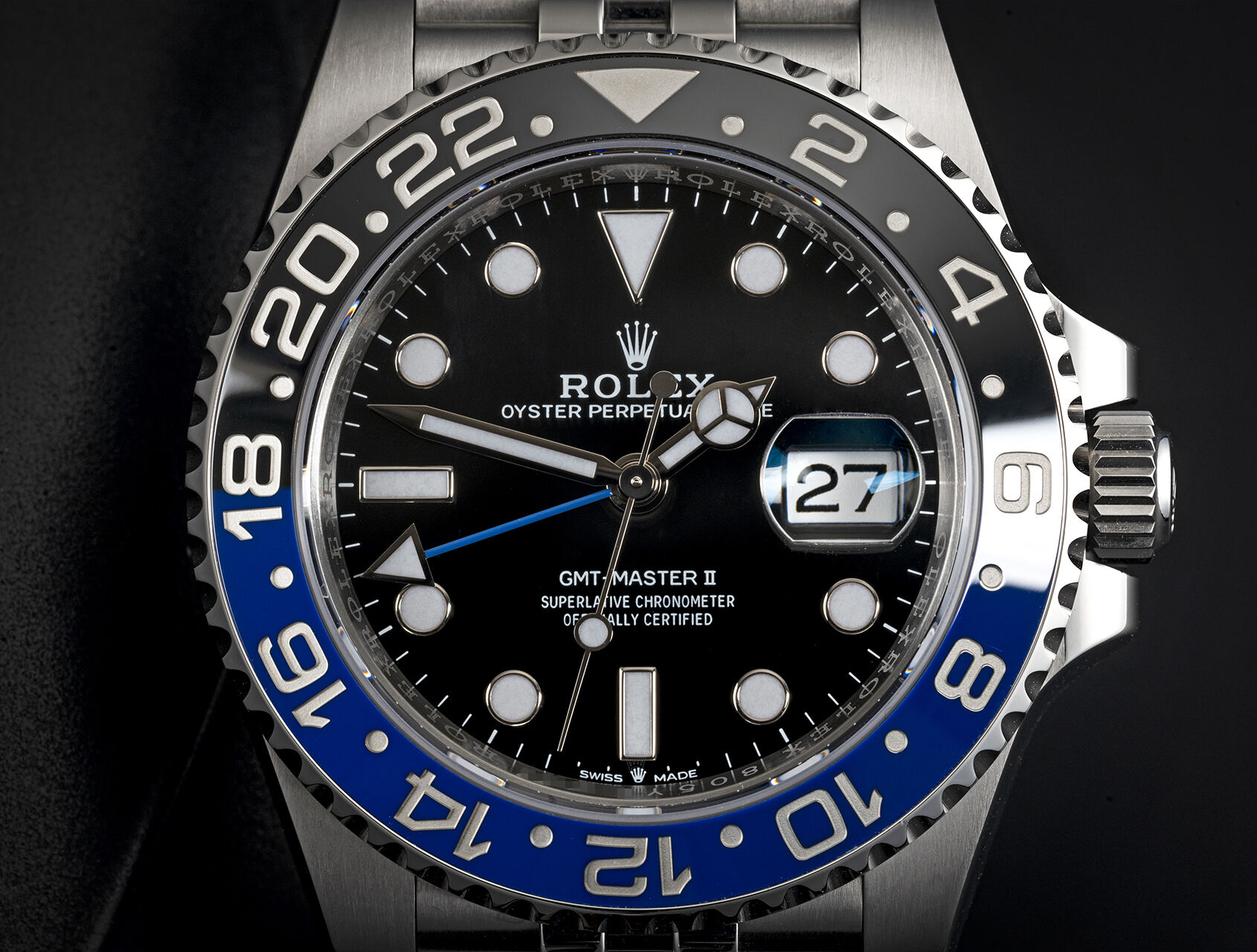 ref 126710BLNR | 126710BLNR - Batgirl | Rolex GMT-Master II