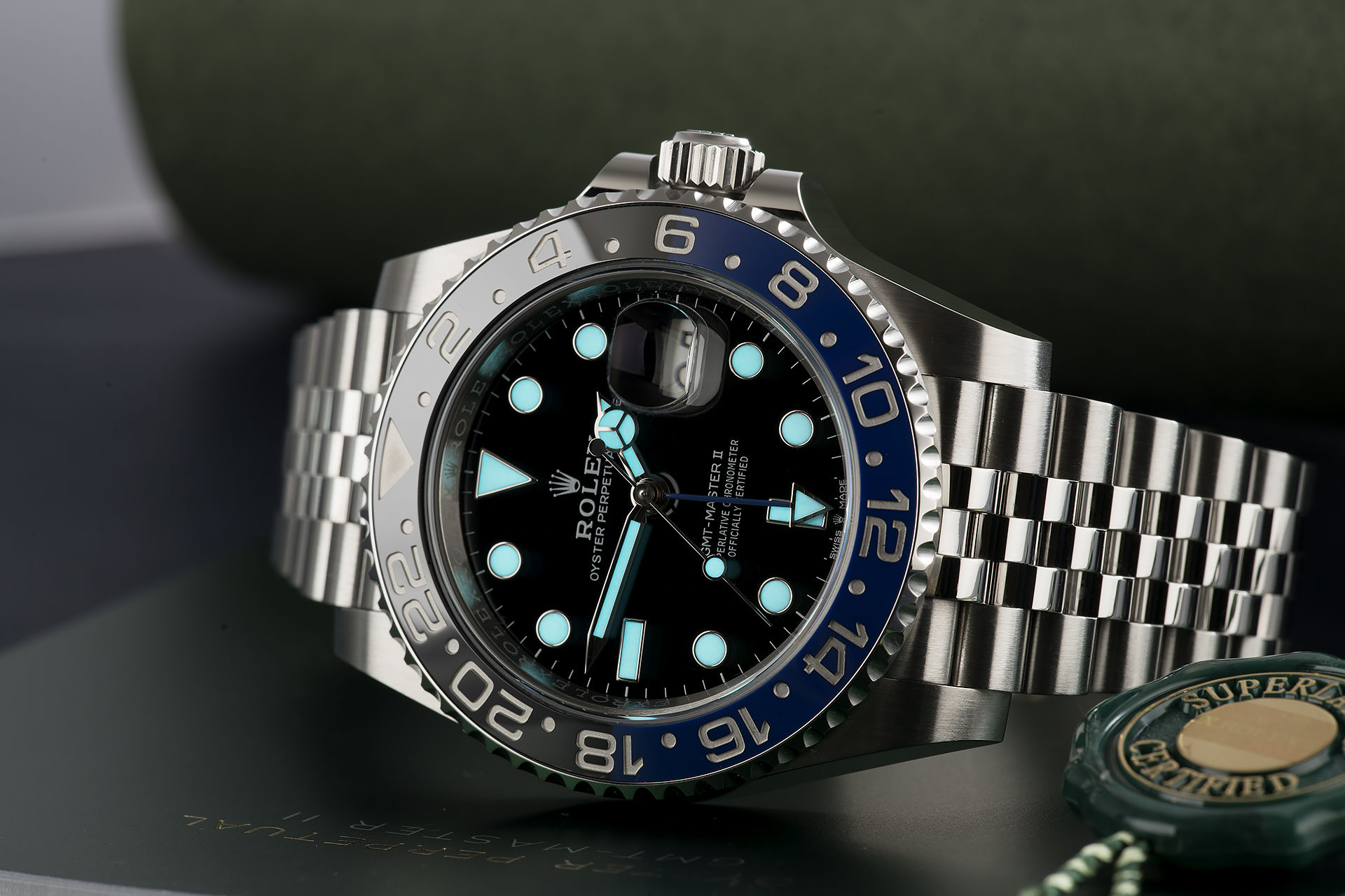 Rolex GMTMaster II Watches ref 126710BLNR Rolex Warranty to 2024