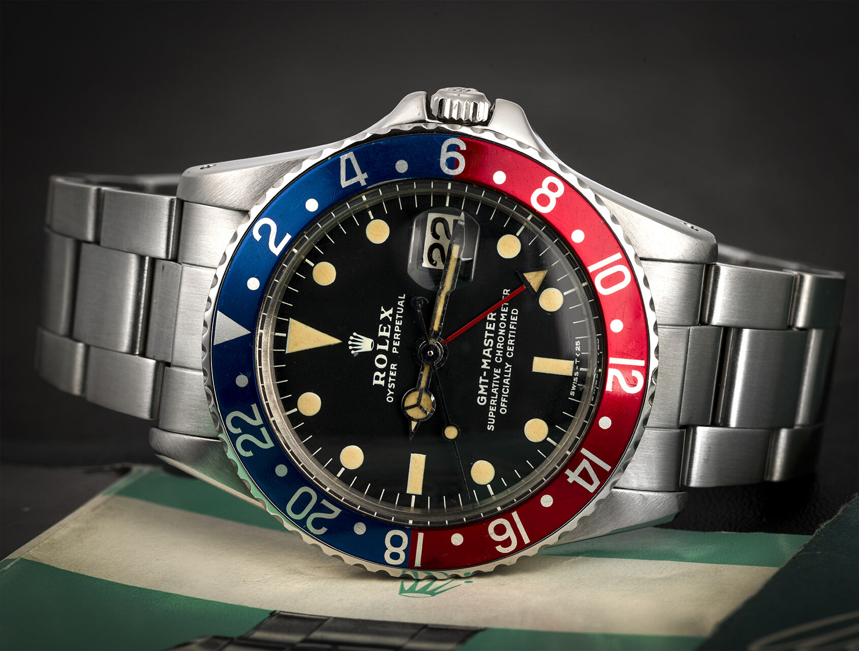 ref 1675 | Pointed Crown Guards | Rolex GMT-Master