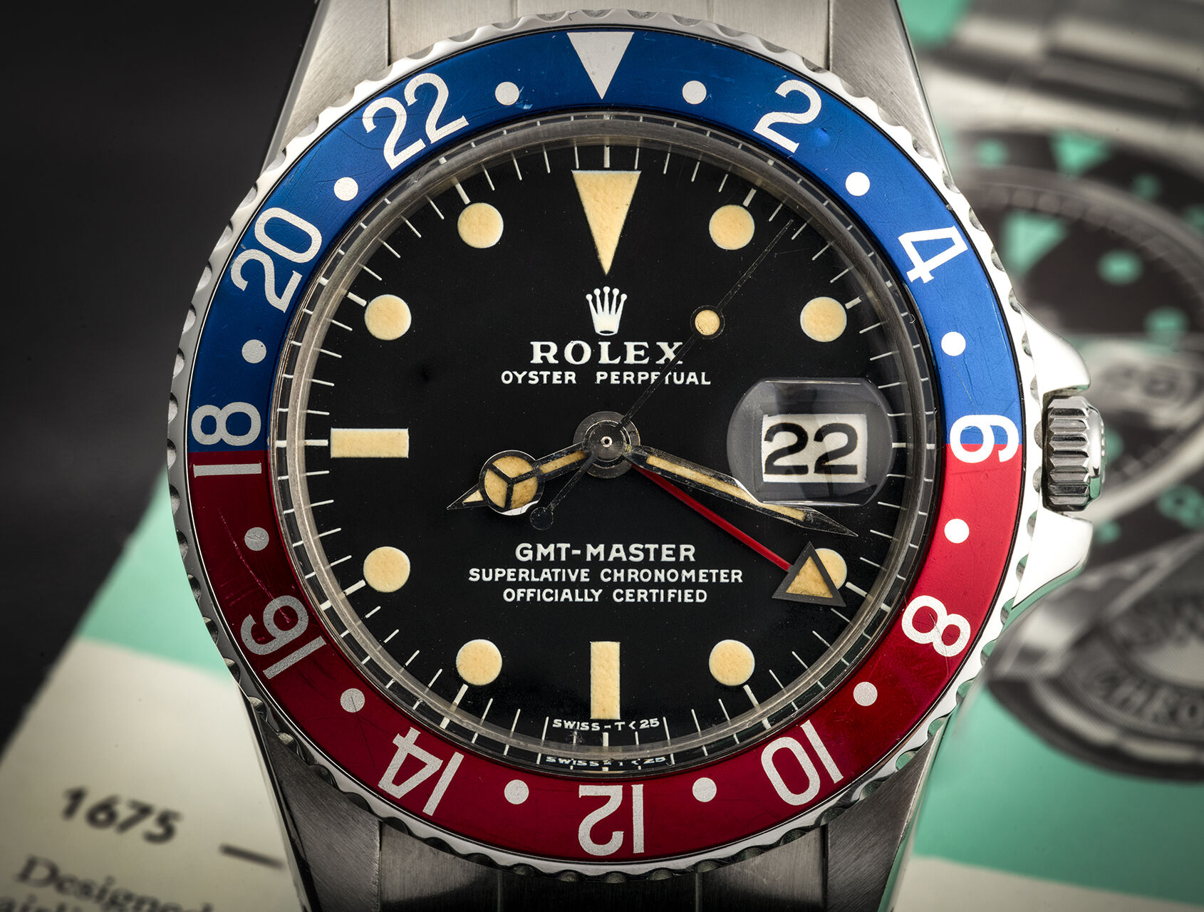 ref 1675 | Pointed Crown Guards | Rolex GMT-Master