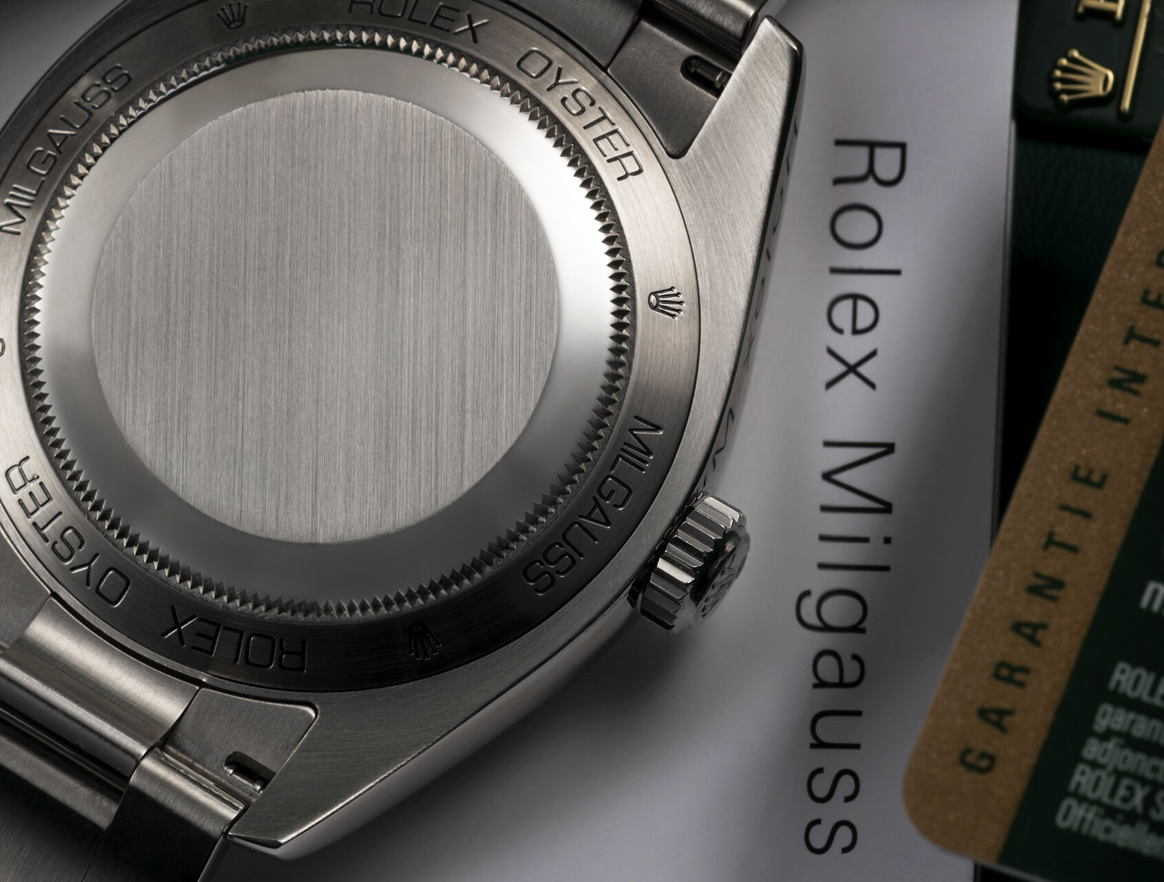 ref 116400 | 116400 - Slate Grey  | Rolex Milgauss