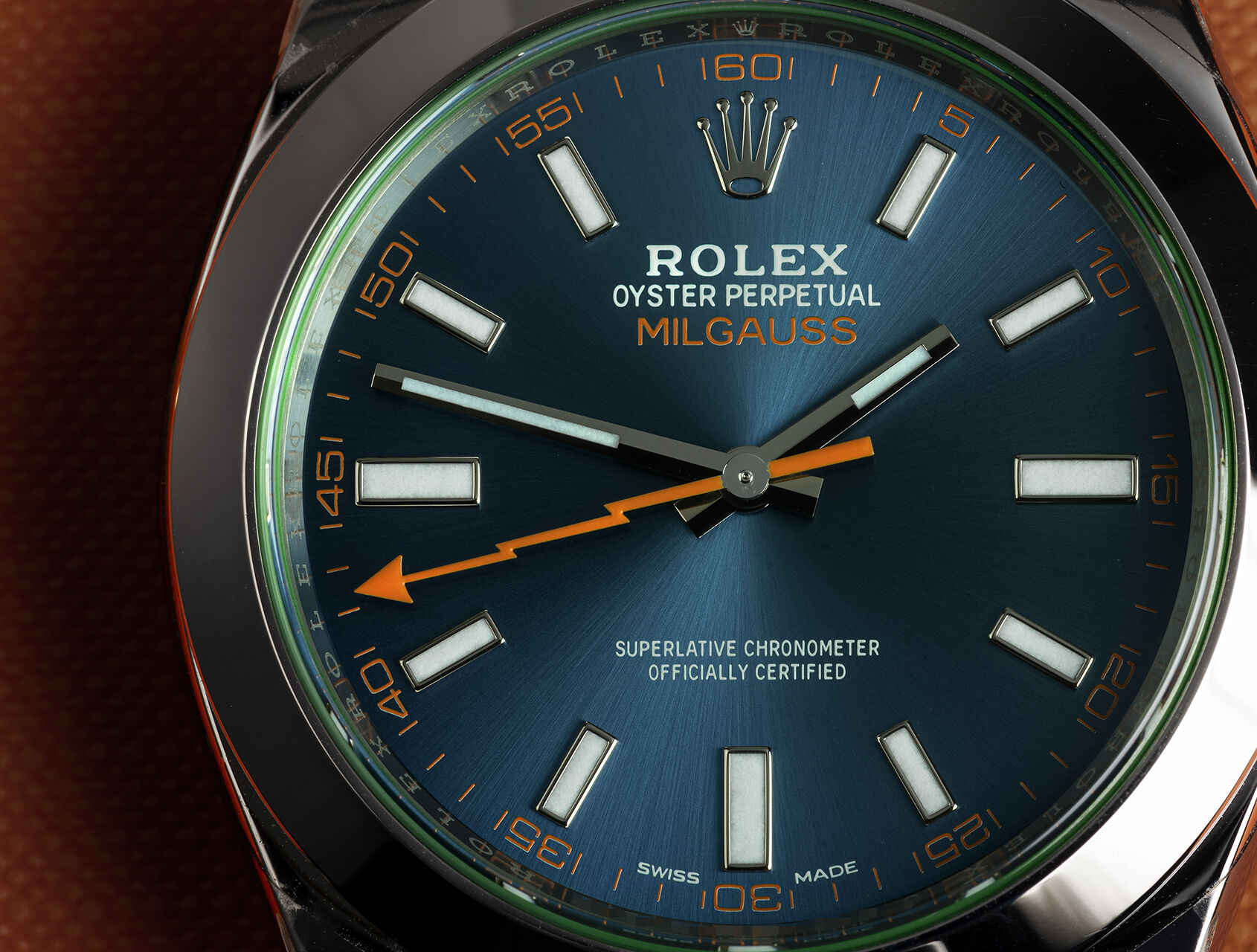 ref 116400GV | 116400GV - Stickered | Rolex Milgauss