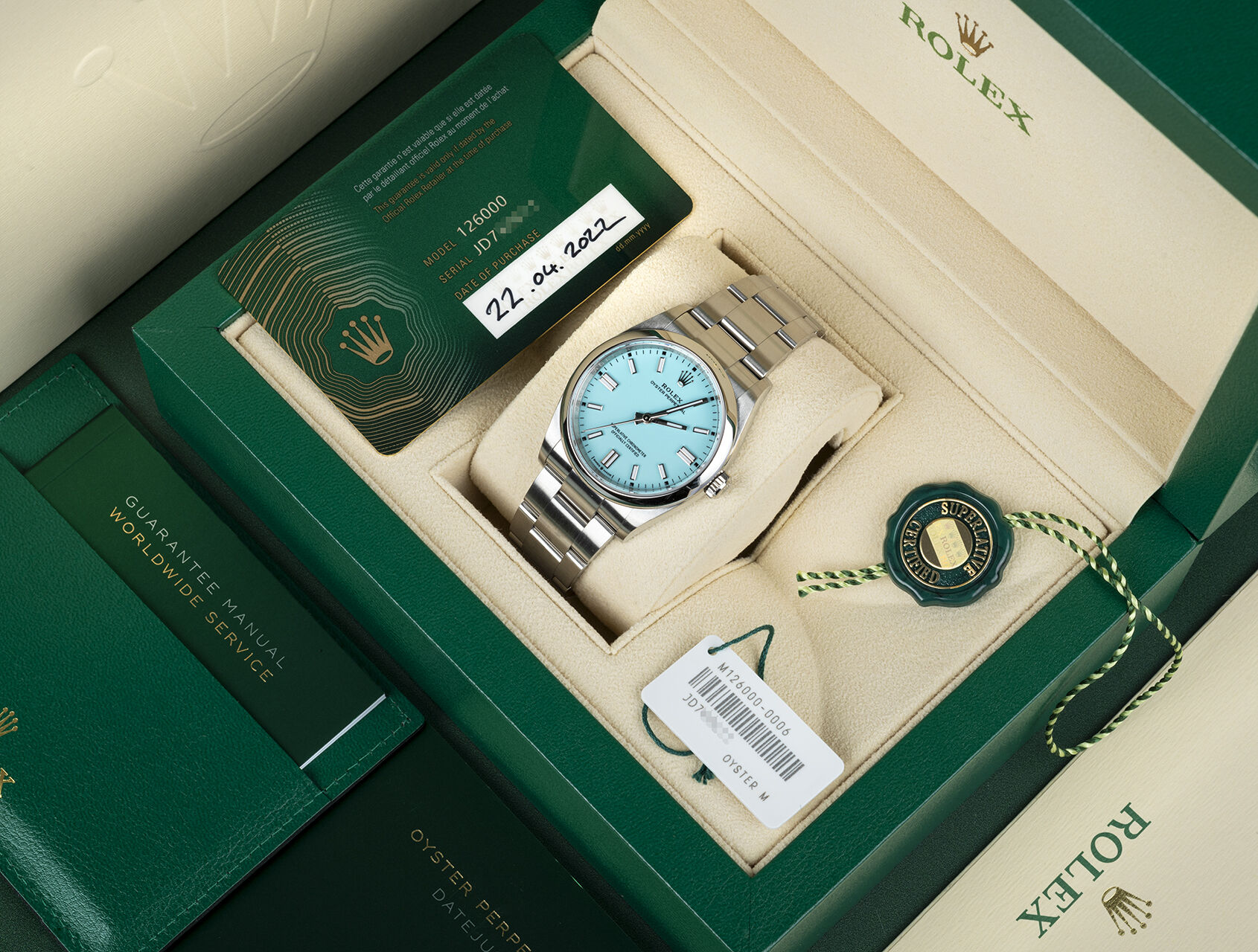 ref 126000 | 126000 -  | Rolex Oyster Perpetual