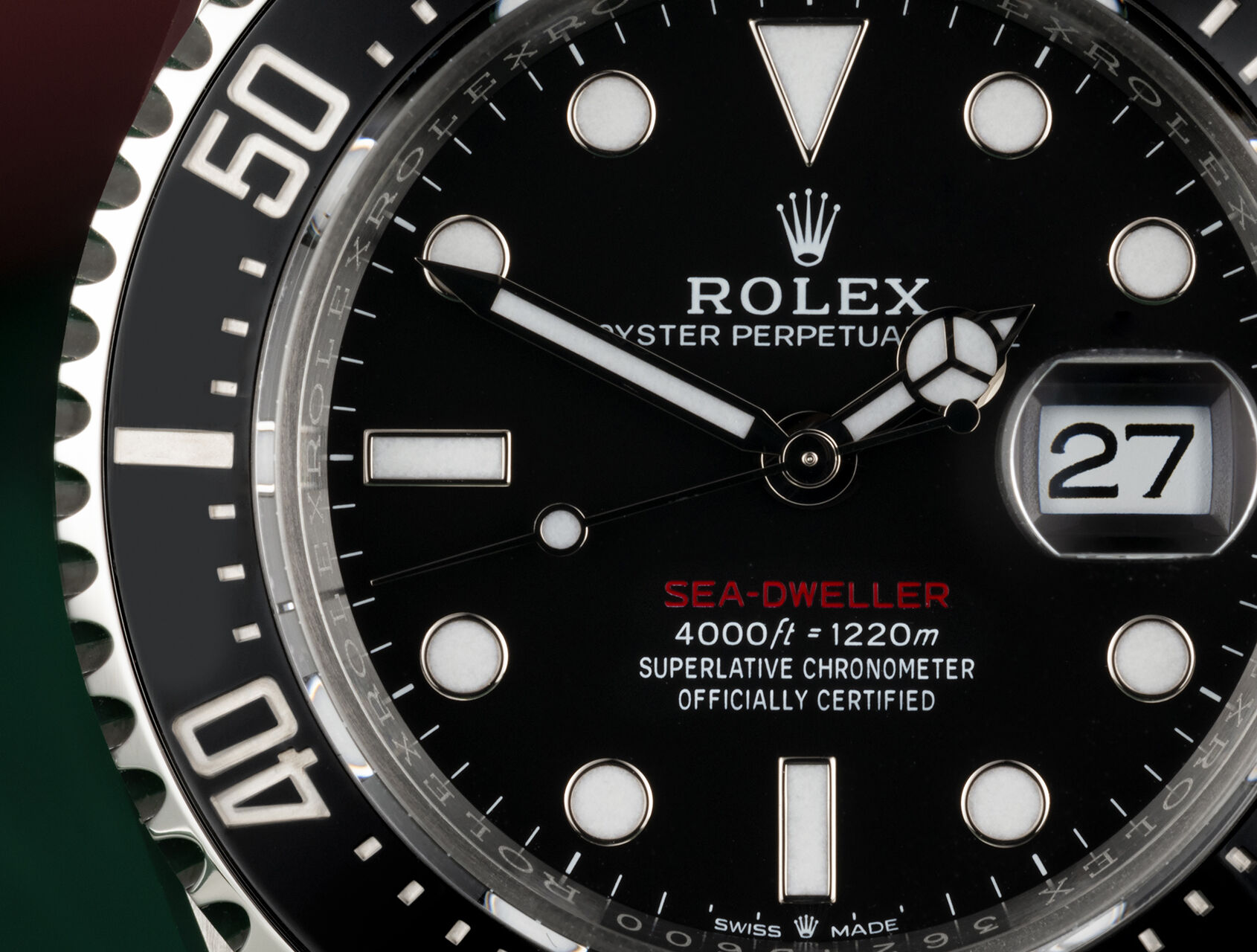 ref 126600 | 126600 - Red Writing | Rolex Sea-Dweller