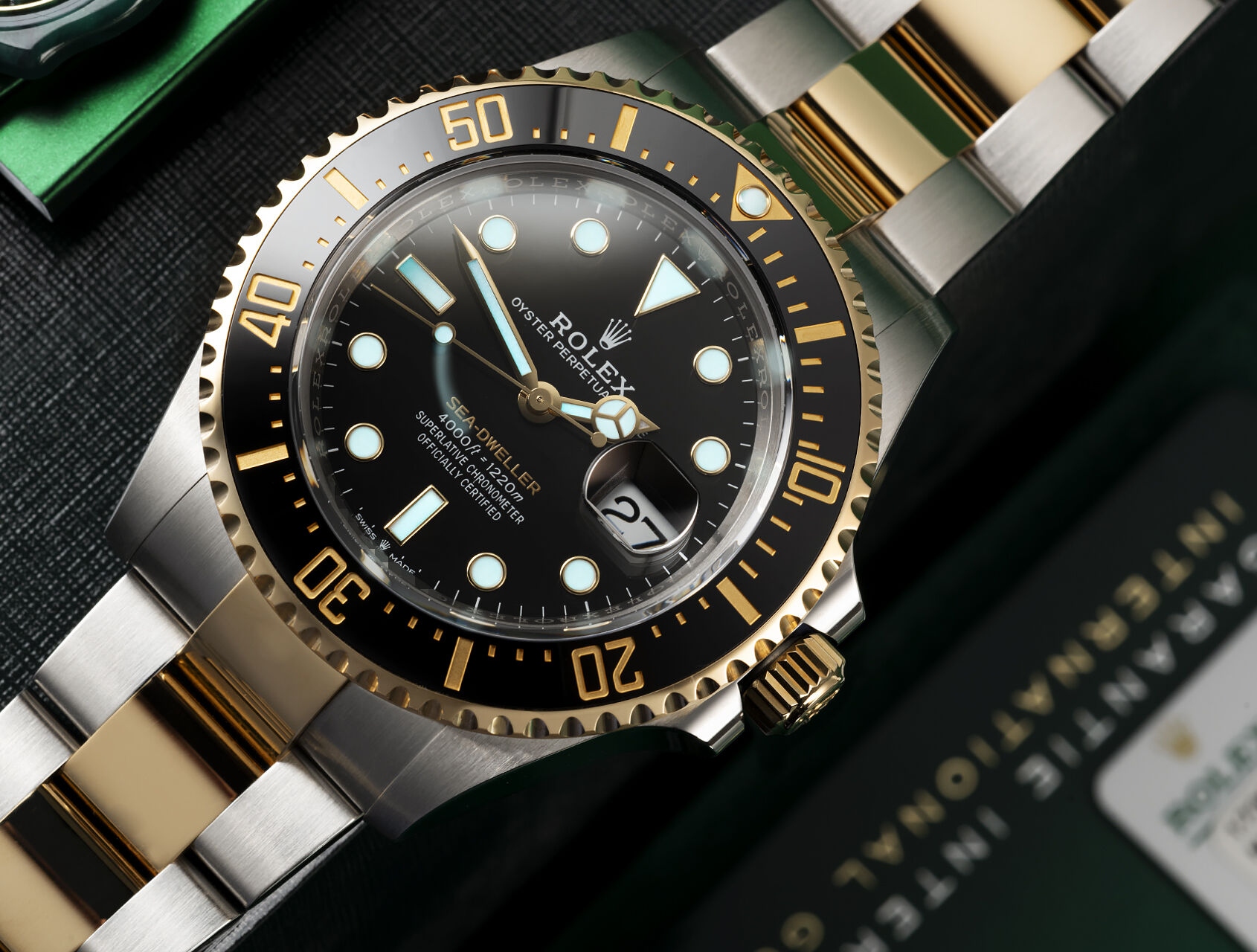 ref 126603 | 126603 - Gold & Steel | Rolex Sea-Dweller