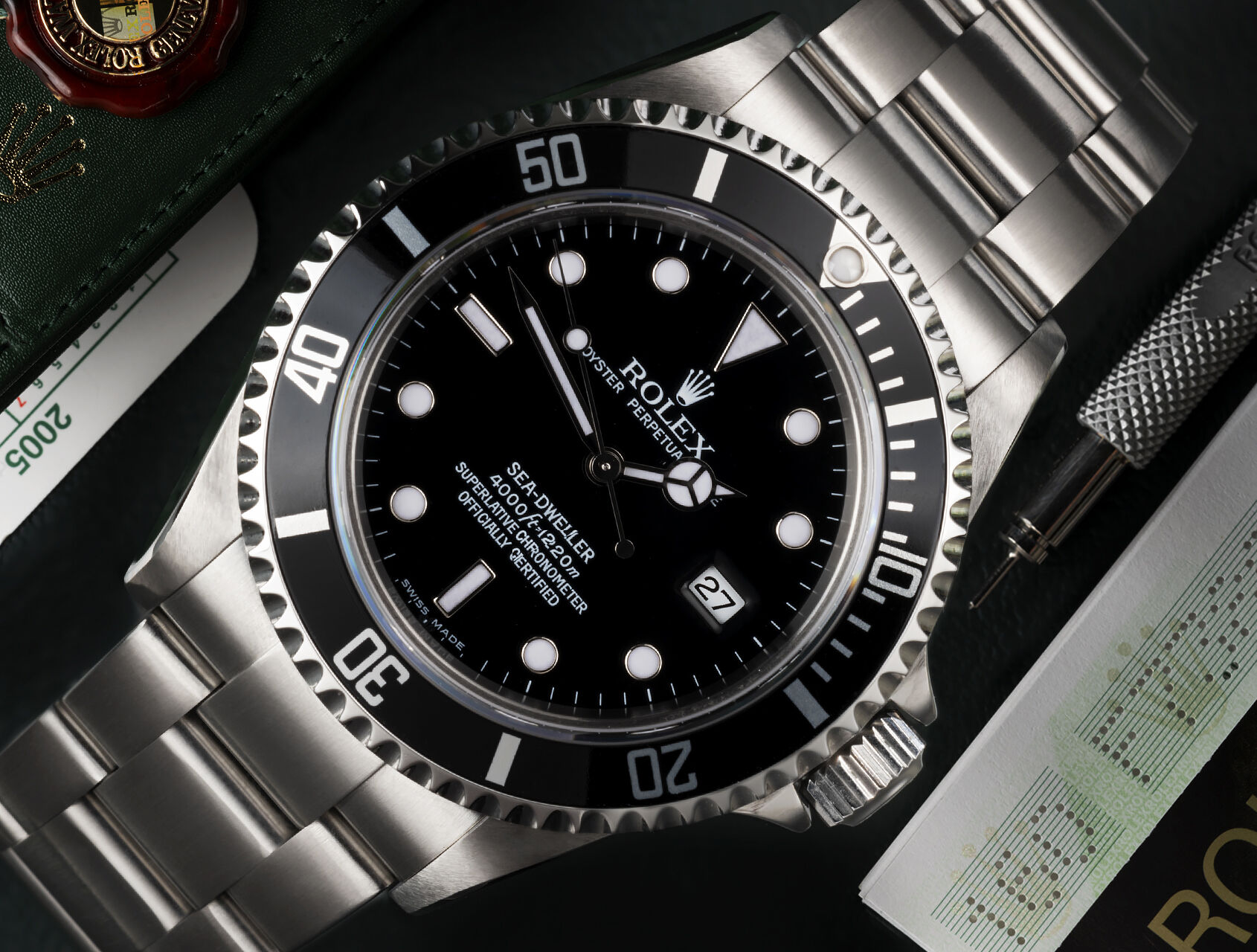 ref 16600 | 16600 - Aluminum Bezel | Rolex Sea-Dweller