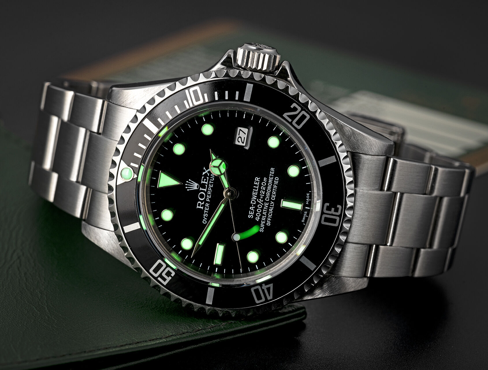 ref 16600 | 16600 - Box & Certificate | Rolex Sea-Dweller