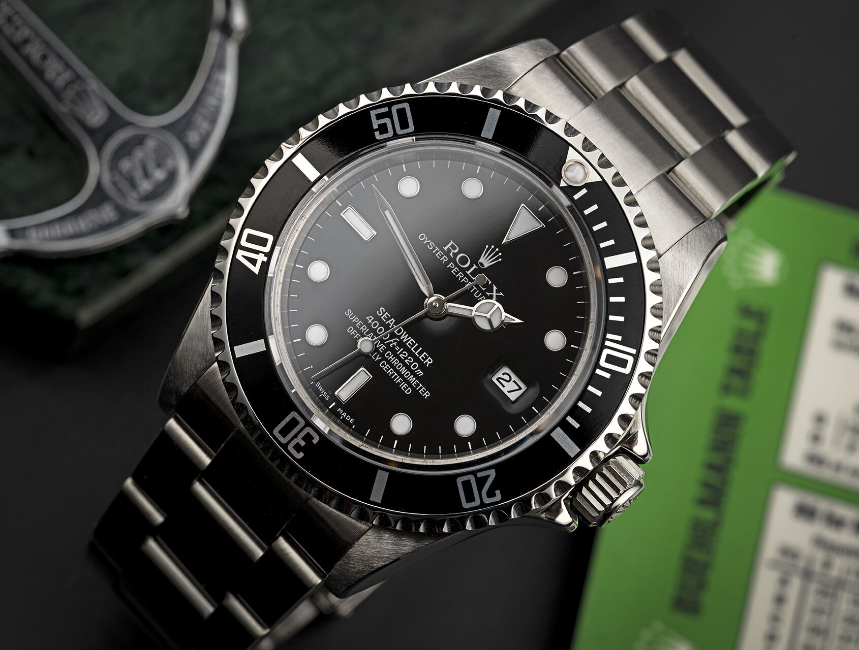 ref 16600 | 16600 - Box & Certificate | Rolex Sea-Dweller