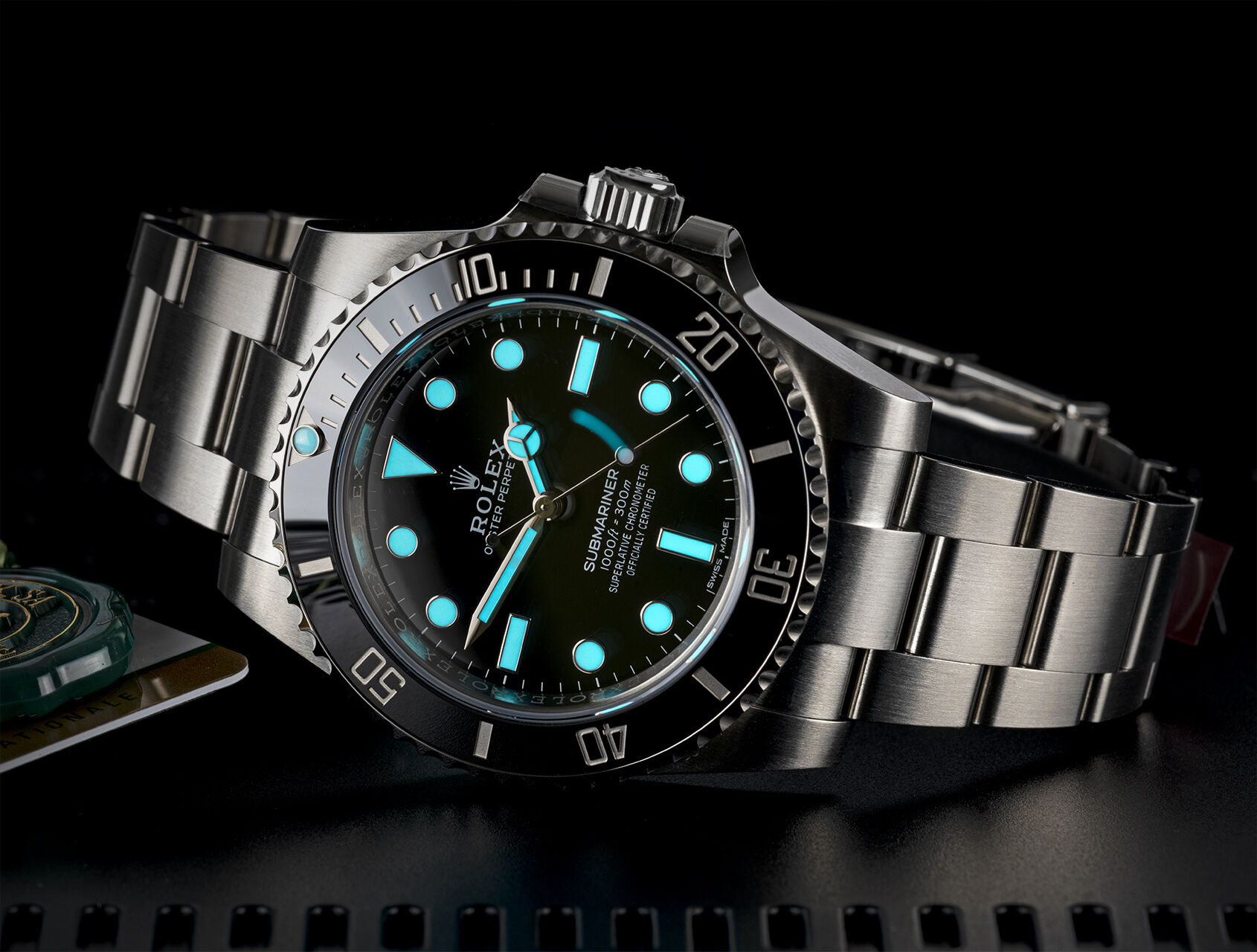 ref 114060 | 114060 - Box & Certificate | Rolex Submariner 