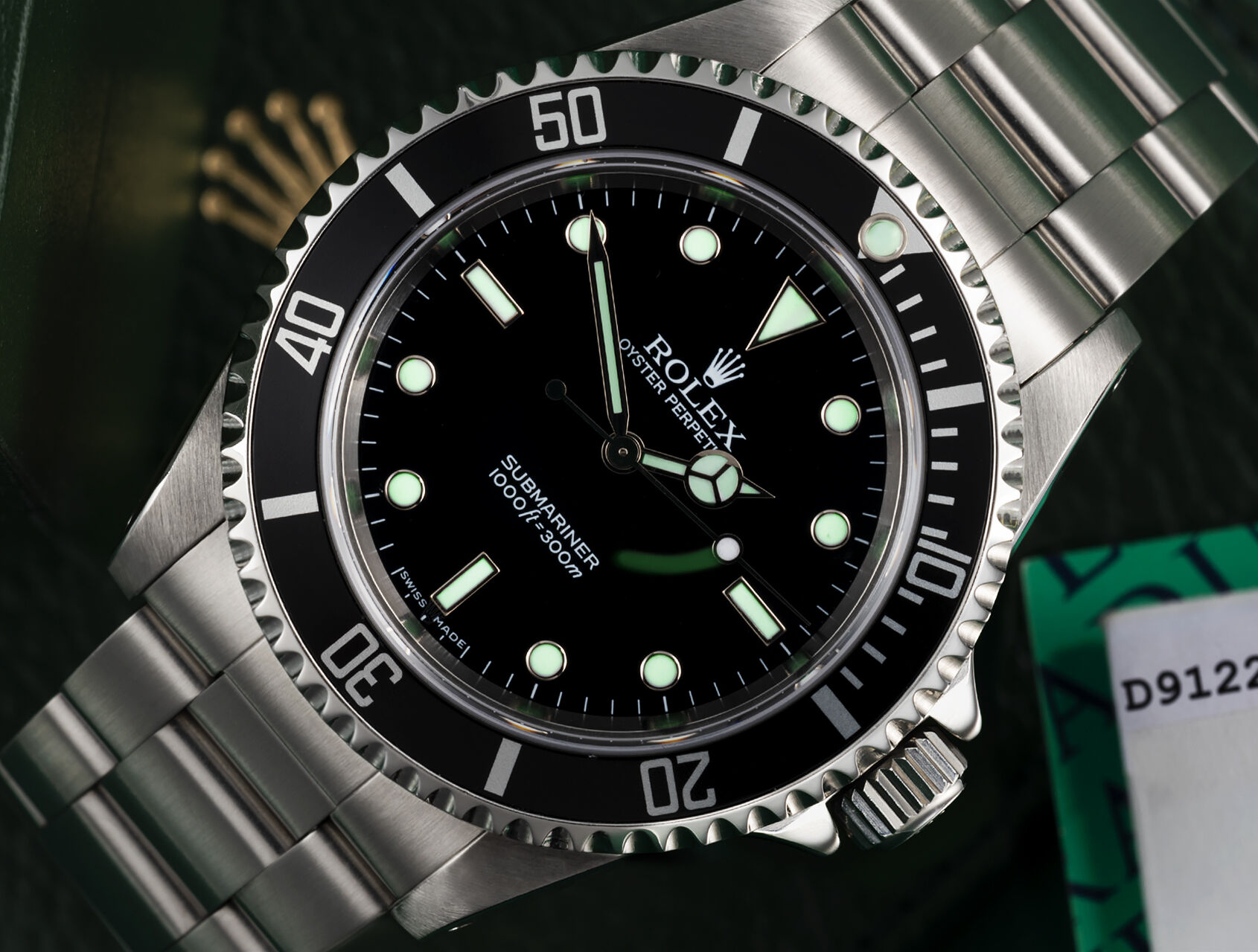 ref 14060M | 14060M - Box & Certificate | Rolex Submariner 