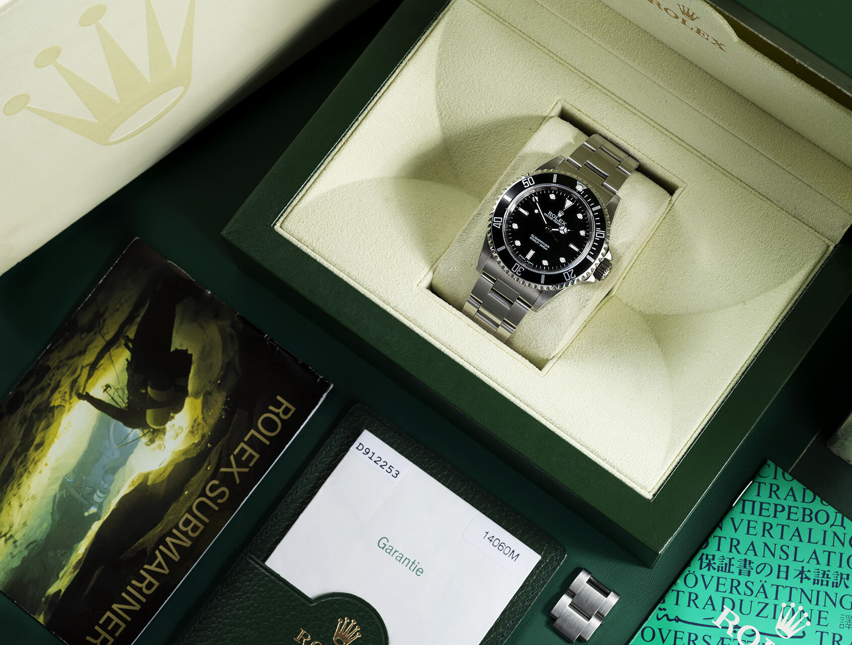 ref 14060M | 14060M - Box & Certificate | Rolex Submariner 