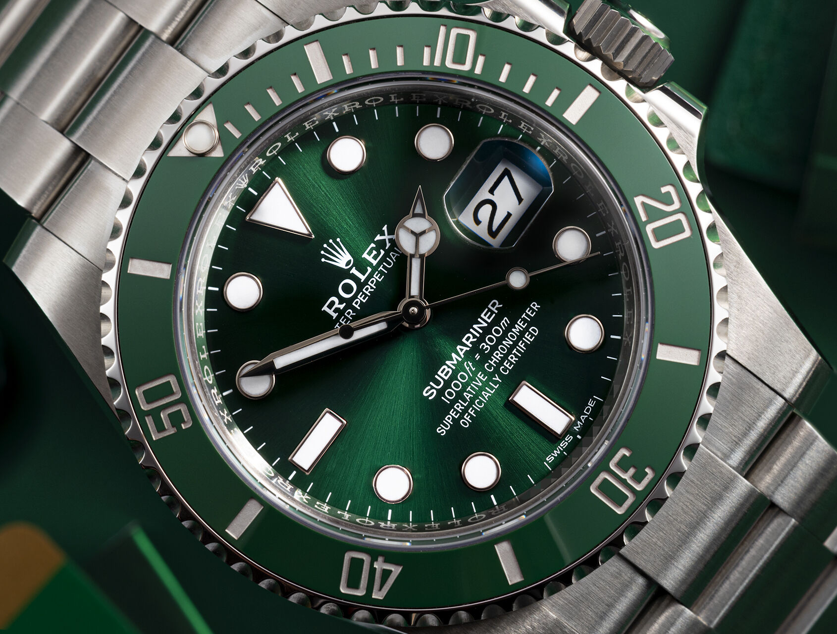 ref 116610LV | Final Series 'Hulk' | Rolex Submariner Date