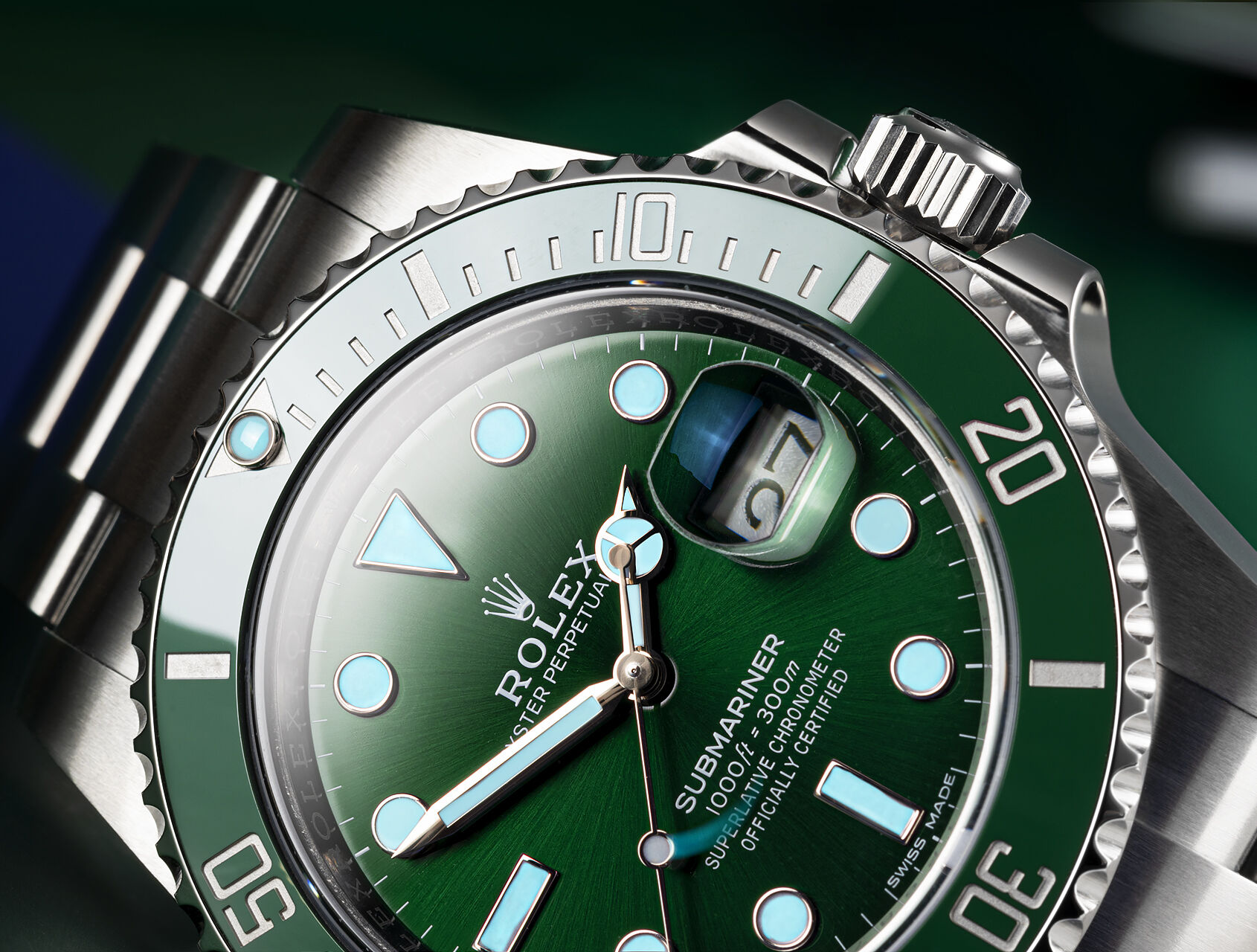 ref 116610LV | Final Series 'Hulk' | Rolex Submariner Date