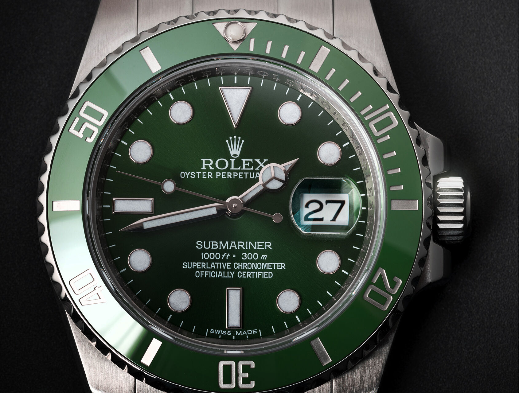 ref 116610LV | 116610LV - Small 'ft' | Rolex Submariner Date