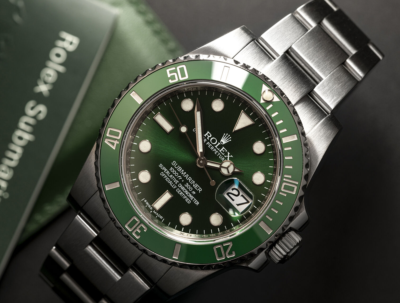 ref 116610LV | 116610LV - Small 'ft' | Rolex Submariner Date