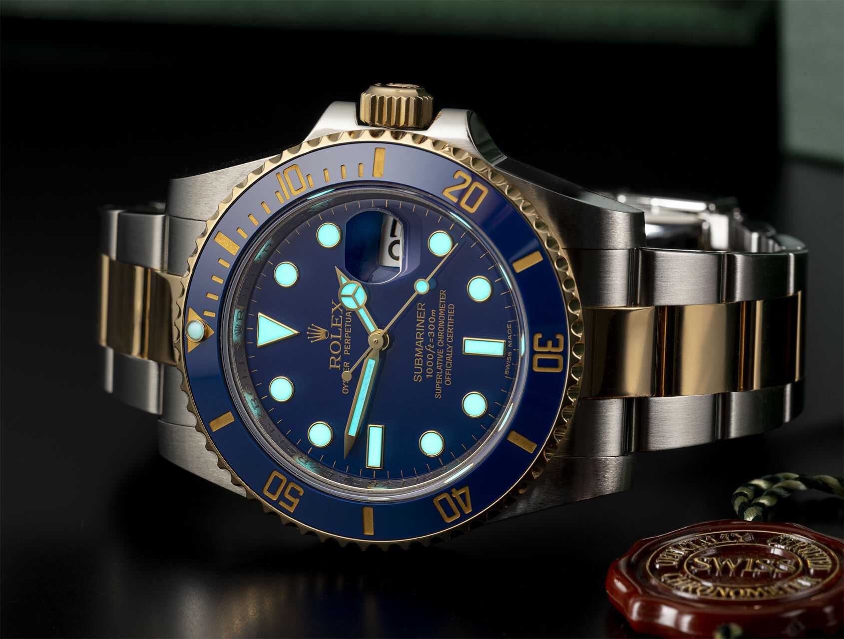 ref 116613LB | 116613LB - Bluesy | Rolex Submariner Date