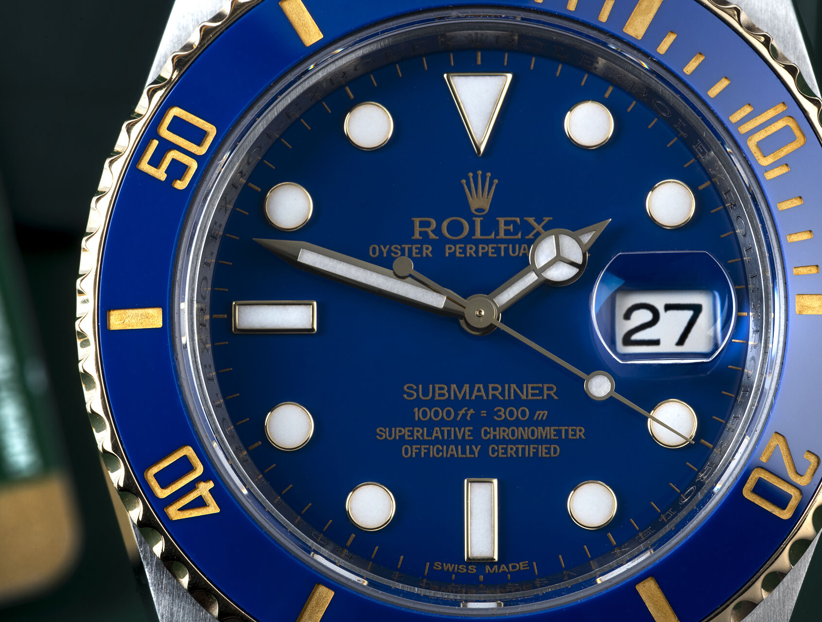 ref 116613LB | 116613LB - Discontinued | Rolex Submariner Date