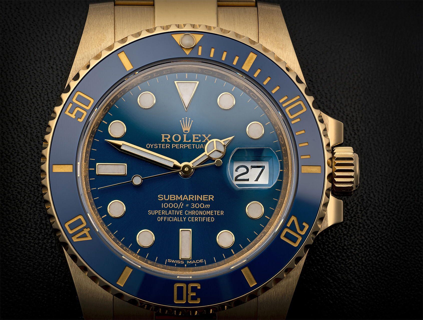 ref 116618LB | 116618LB - Cerachrom | Rolex Submariner Date