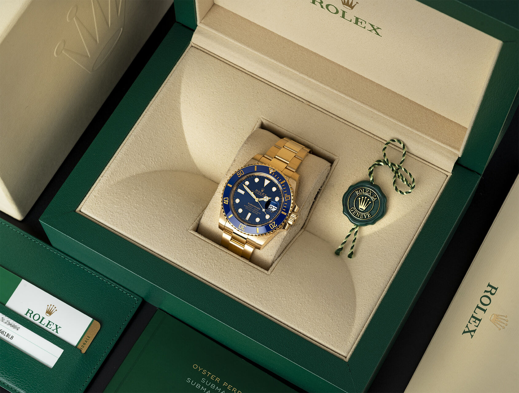 ref 116618LB | 116618LB - Cerachrom | Rolex Submariner Date