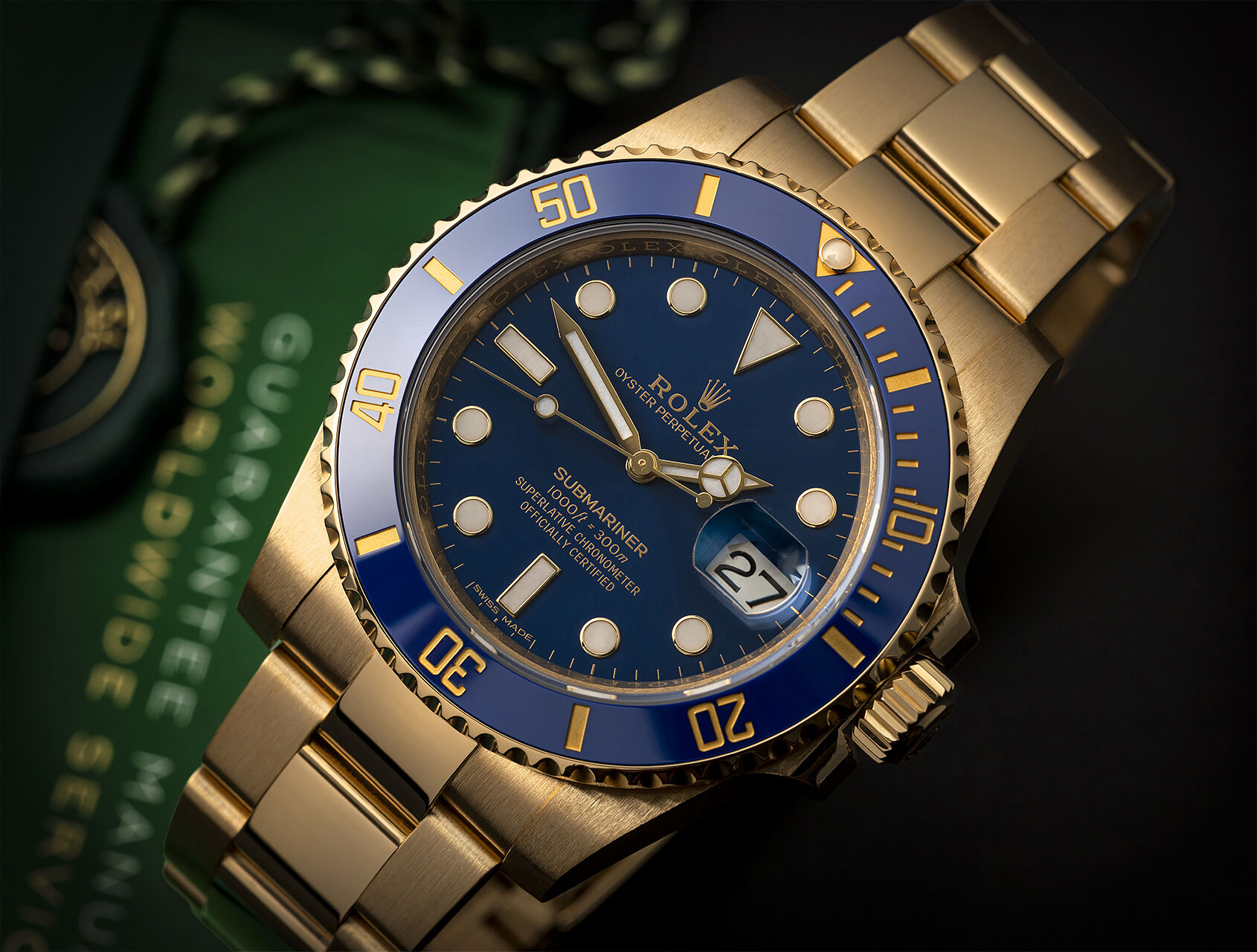 ref 116618LB | 116618LB - Cerachrom | Rolex Submariner Date